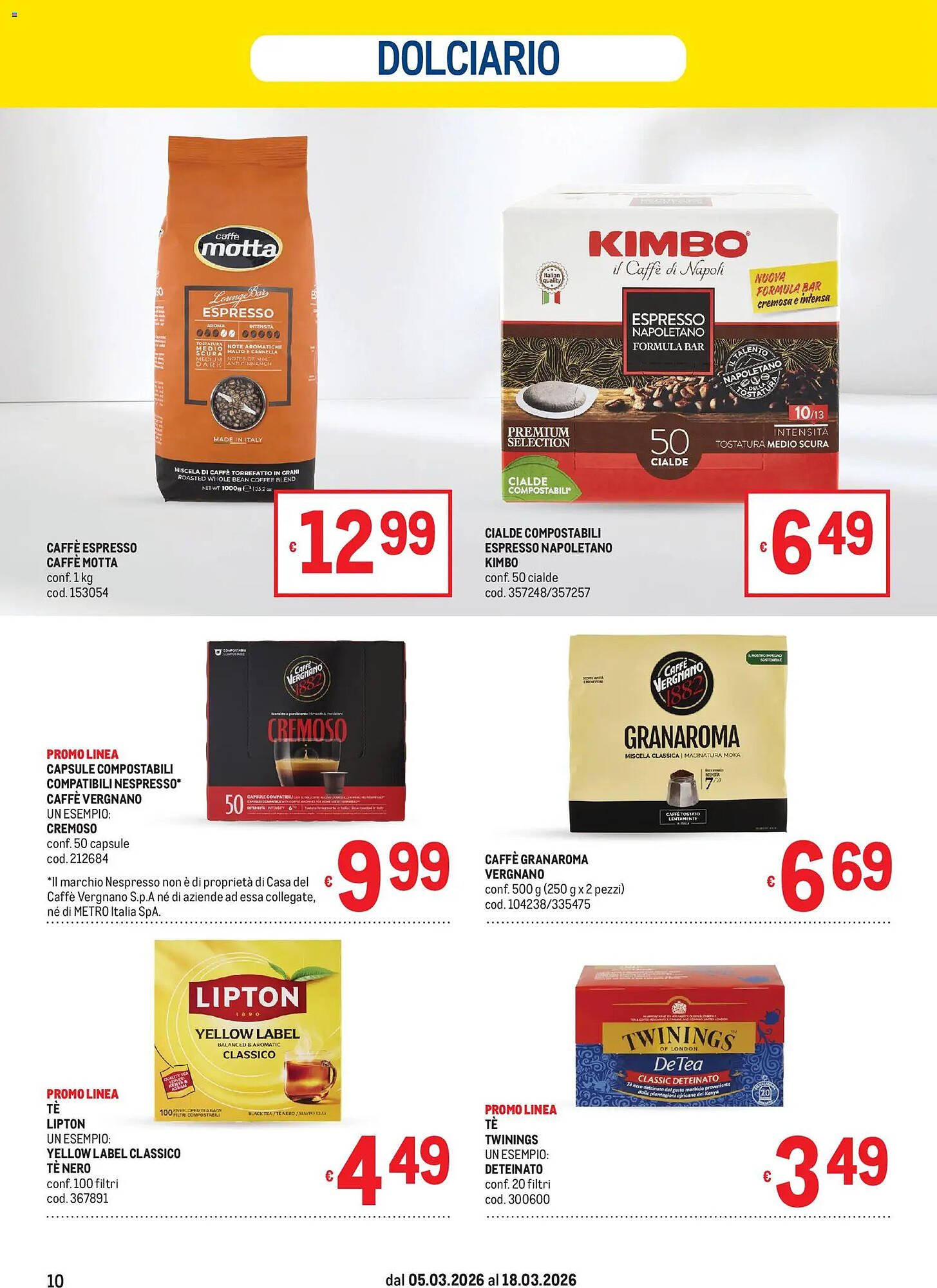 Volantino Metro (2026-03-05 - 2026-03-18)