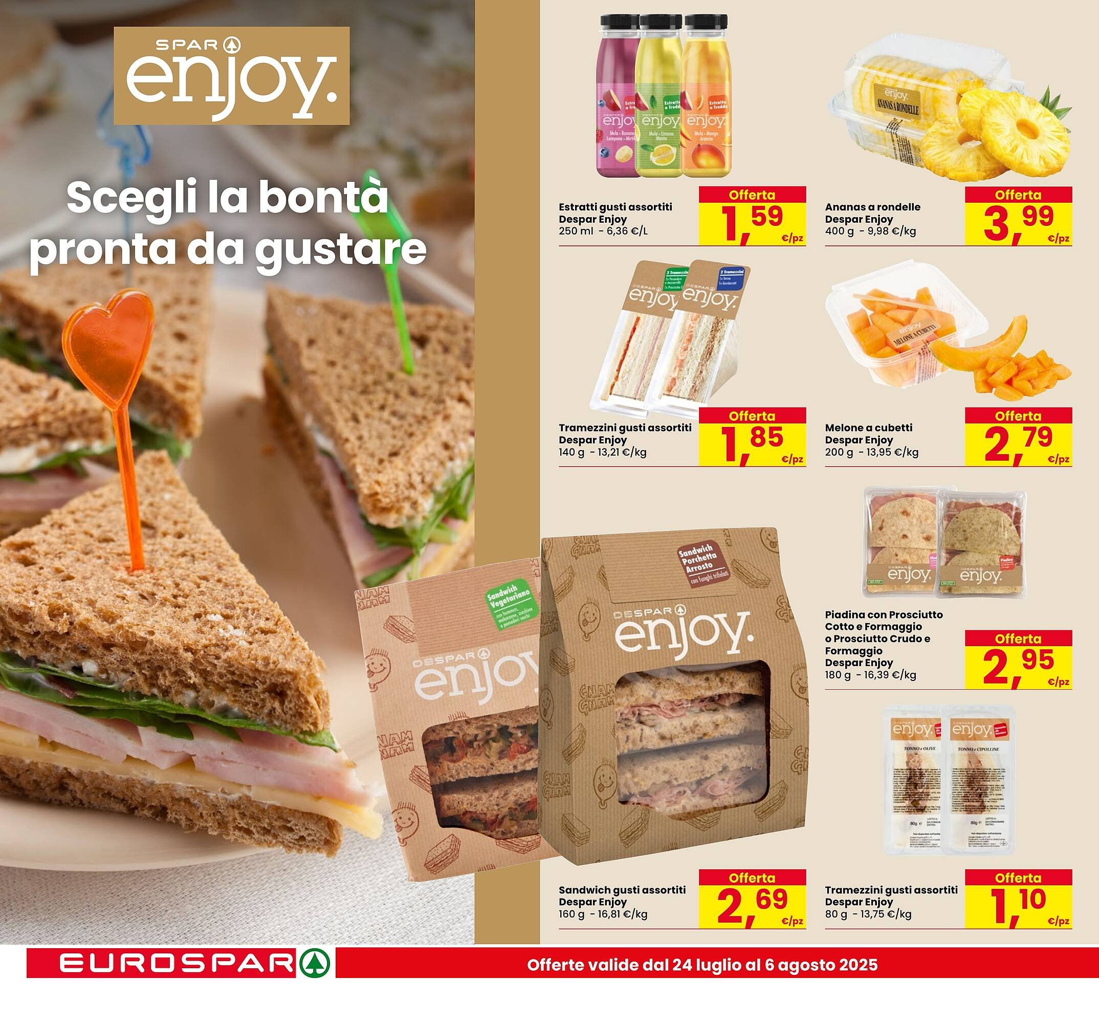 Volantino Eurospar (2025-07-24 - 2025-08-06)