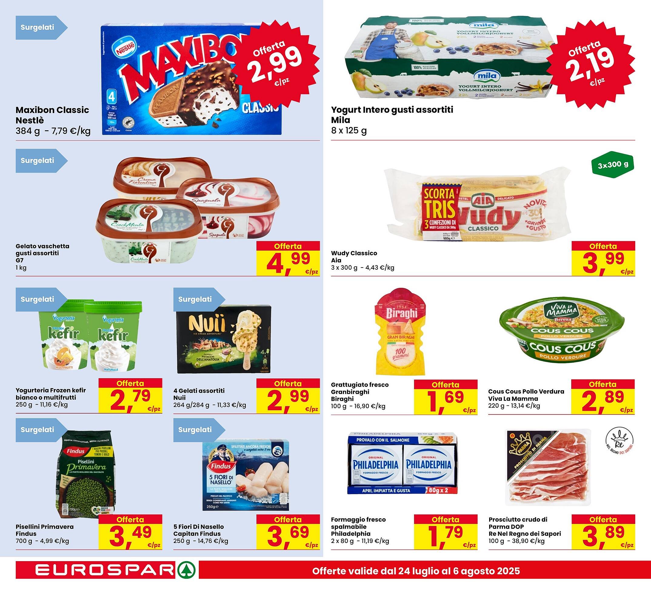 Volantino Eurospar (2025-07-24 - 2025-08-06)