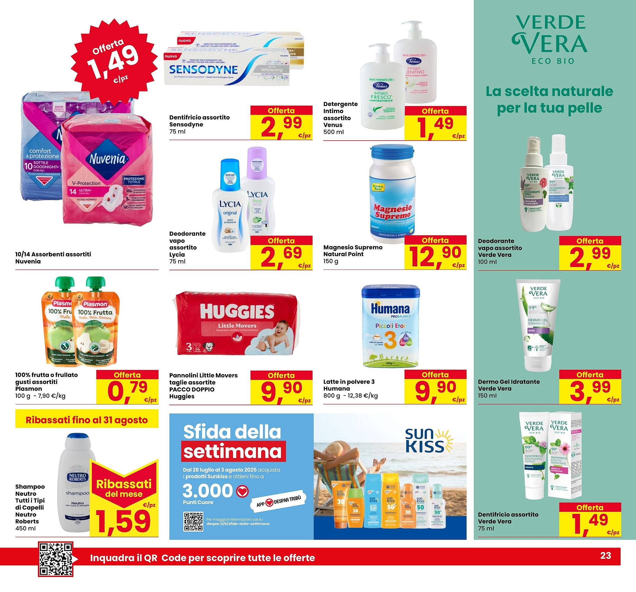 Volantino Eurospar (2025-07-24 - 2025-08-06)