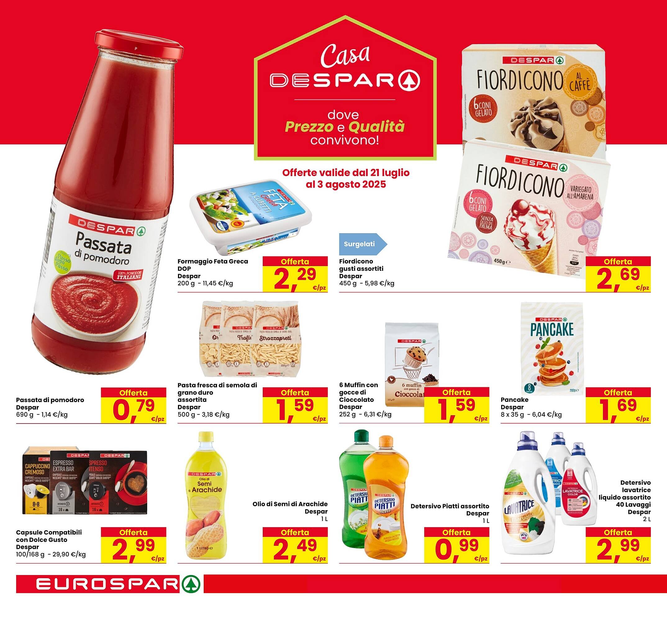 Volantino Eurospar (2025-07-24 - 2025-08-06)