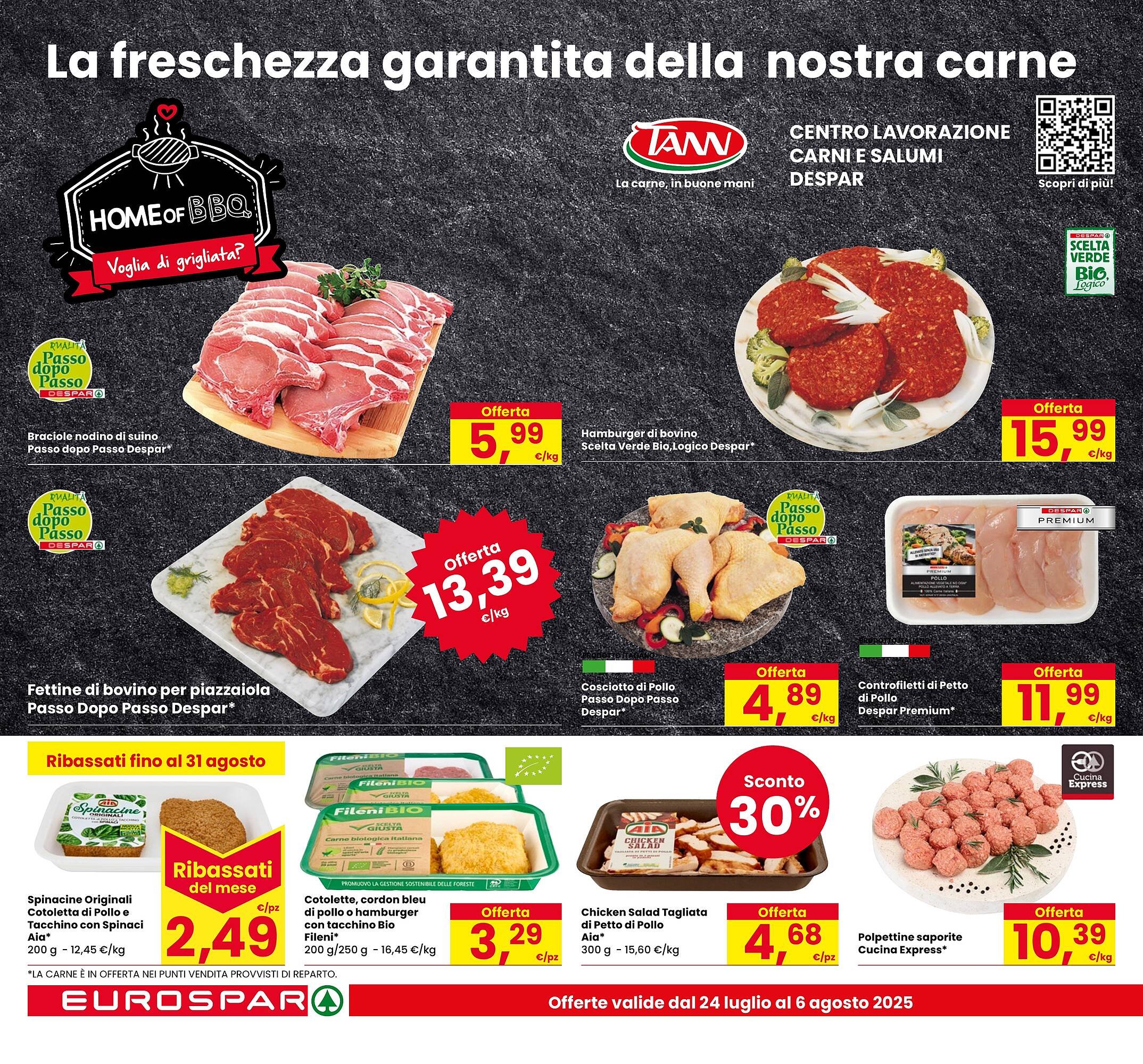 Volantino Eurospar (2025-07-24 - 2025-08-06)