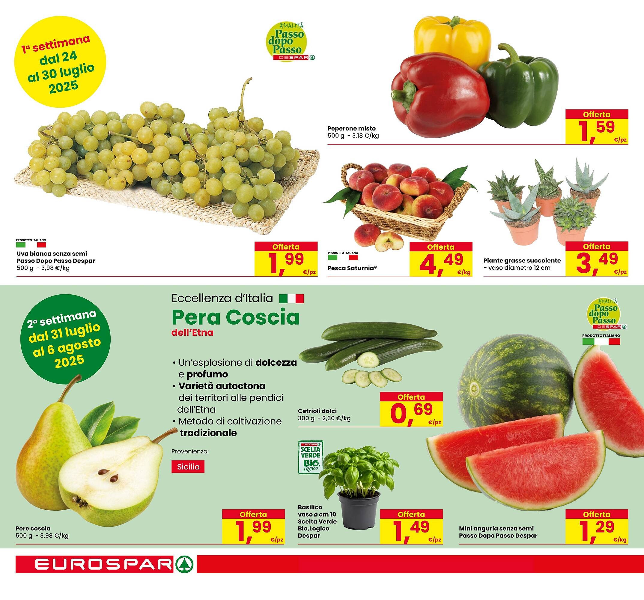 Volantino Eurospar (2025-07-24 - 2025-08-06)