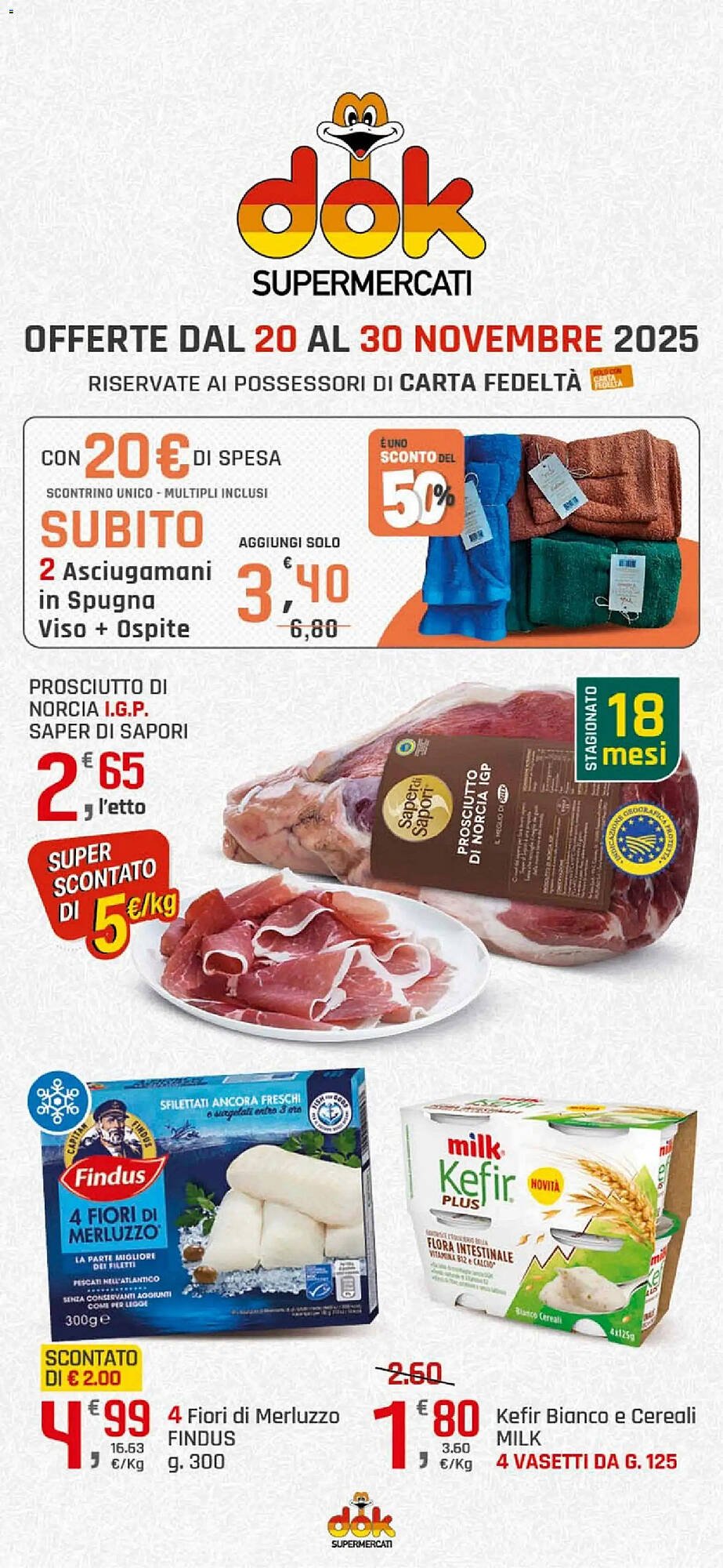 Volantino Supermercati Dok (2025-11-20 - 2025-11-30)