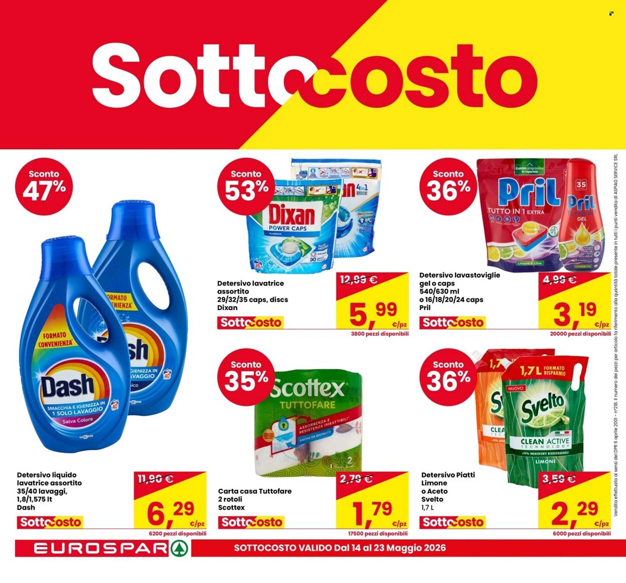 Volantino Eurospar (2026-05-14 - 2026-05-23)