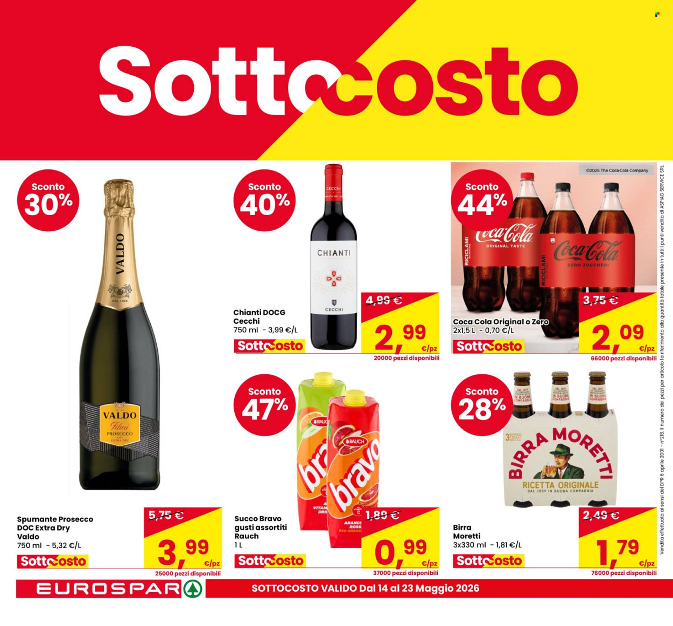 Volantino Eurospar (2026-05-14 - 2026-05-23)