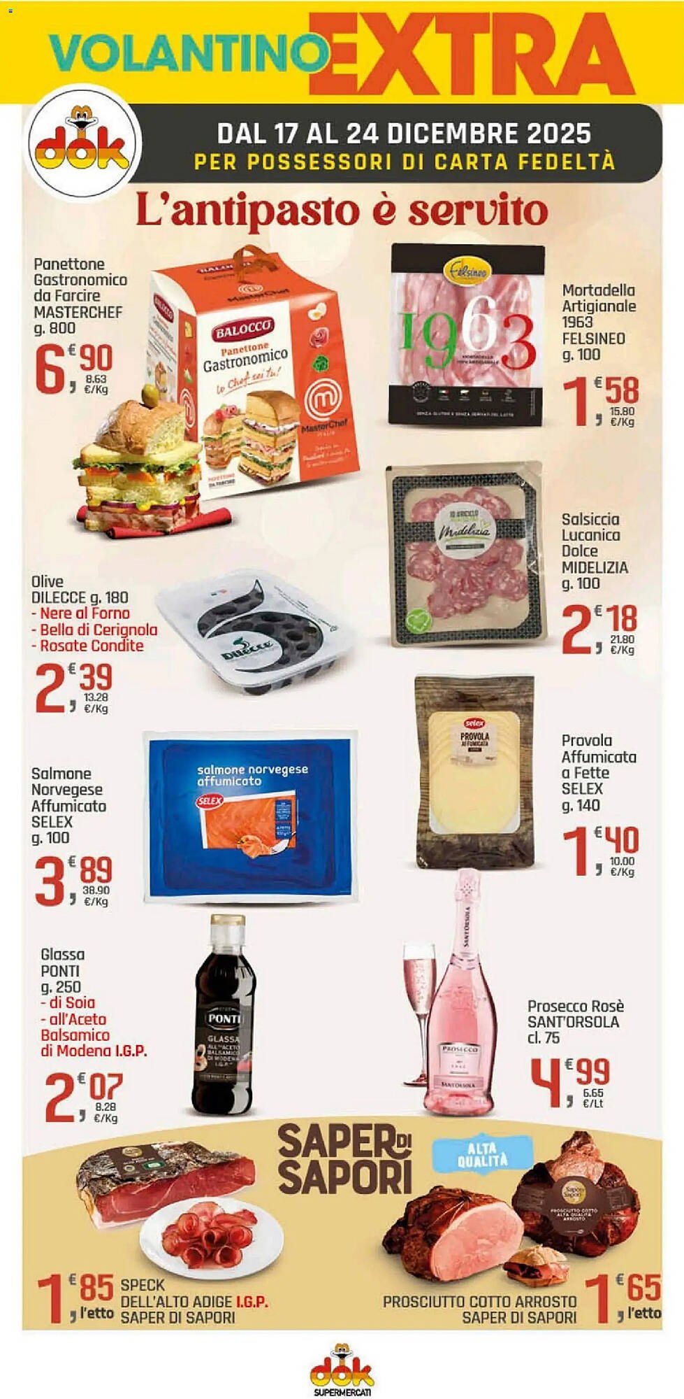 Volantino Supermercati Dok (2025-12-17 - 2025-12-24)