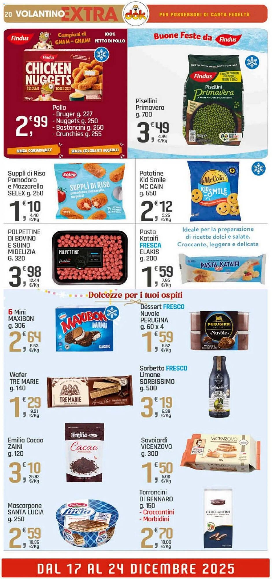 Volantino Supermercati Dok (2025-12-17 - 2025-12-24)