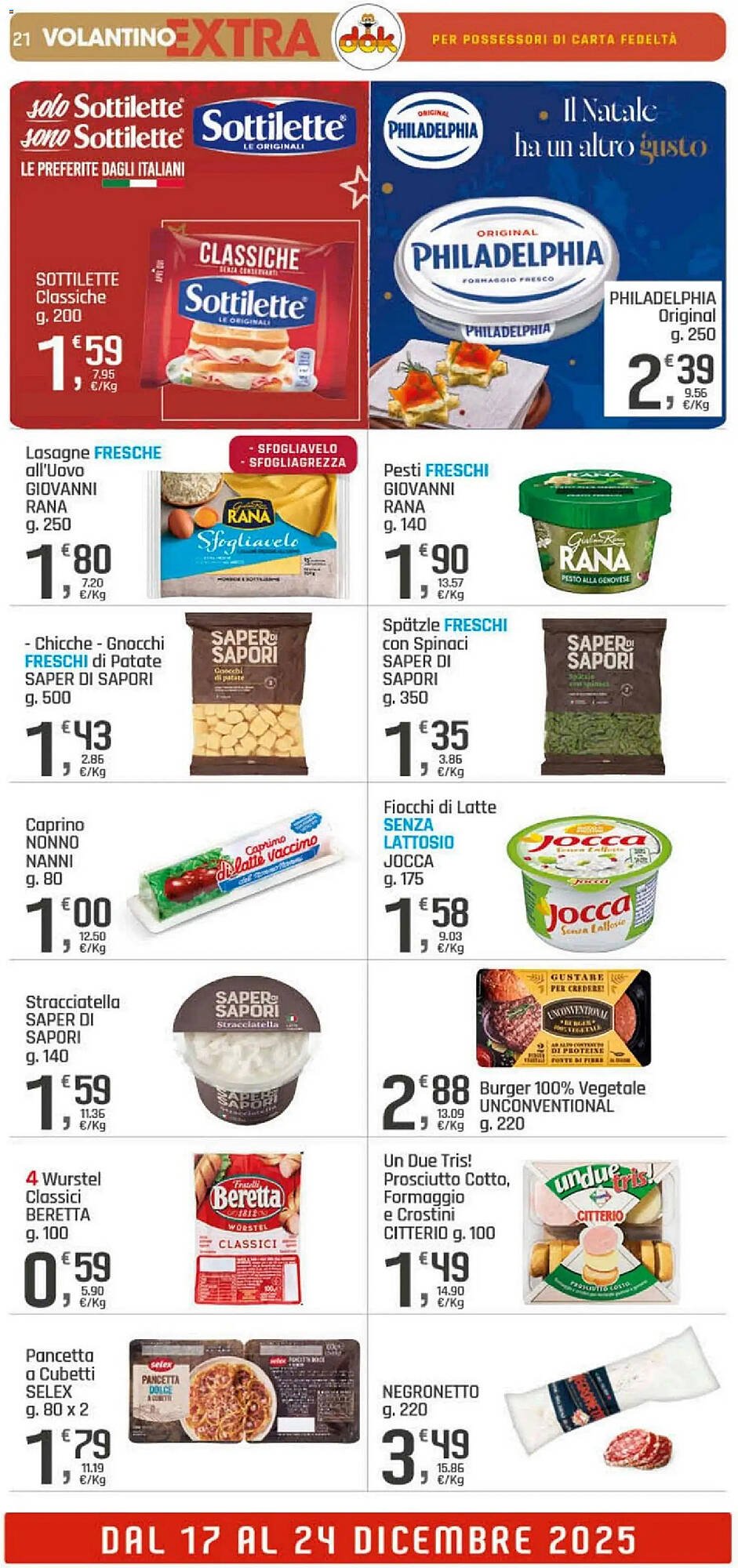 Volantino Supermercati Dok (2025-12-17 - 2025-12-24)