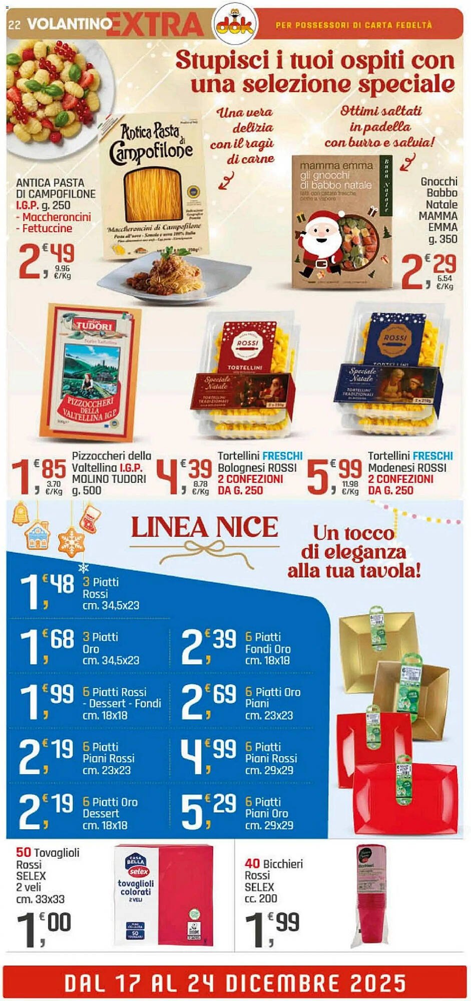 Volantino Supermercati Dok (2025-12-17 - 2025-12-24)