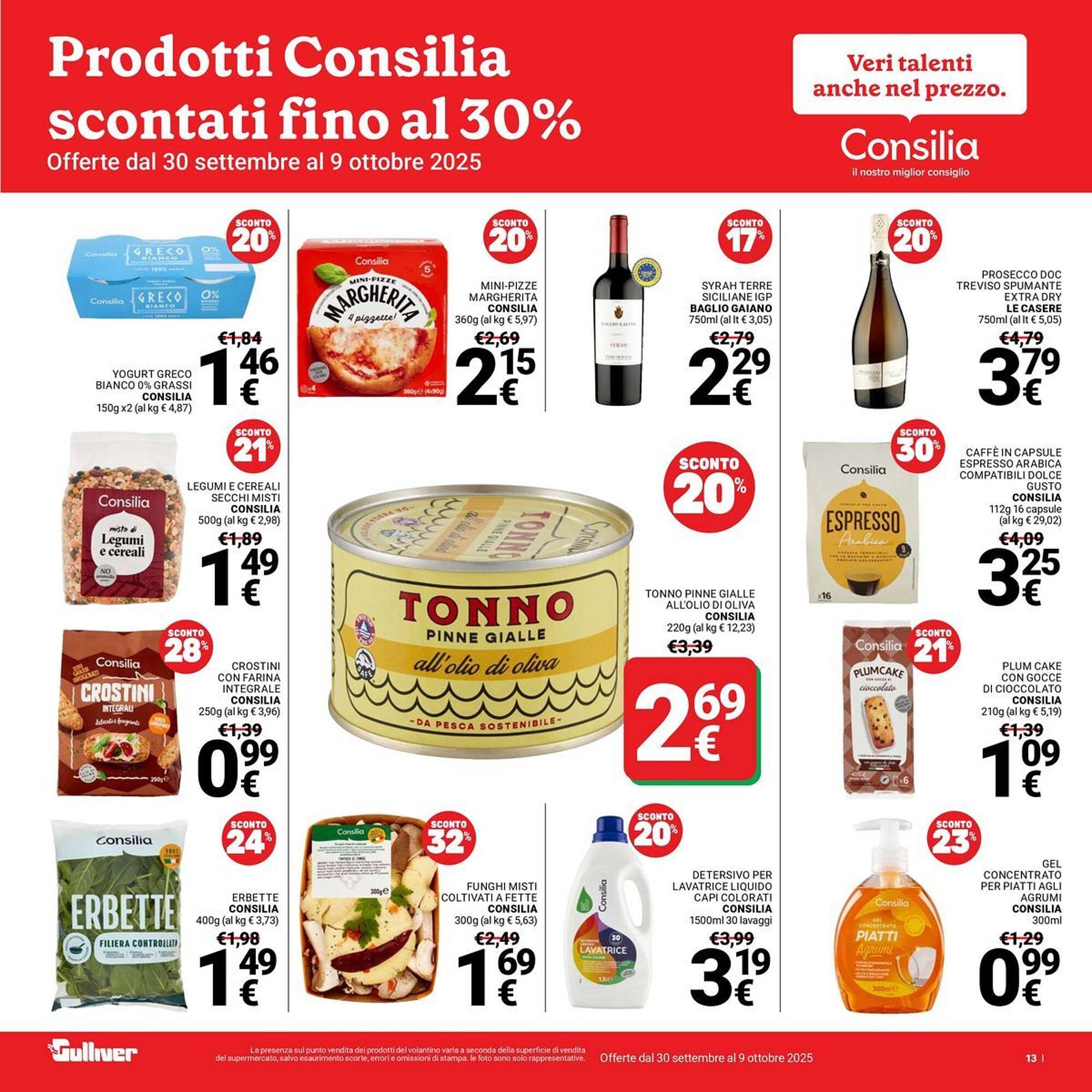 Volantino Supermercati Gulliver (2025-09-30 - 2025-10-09)