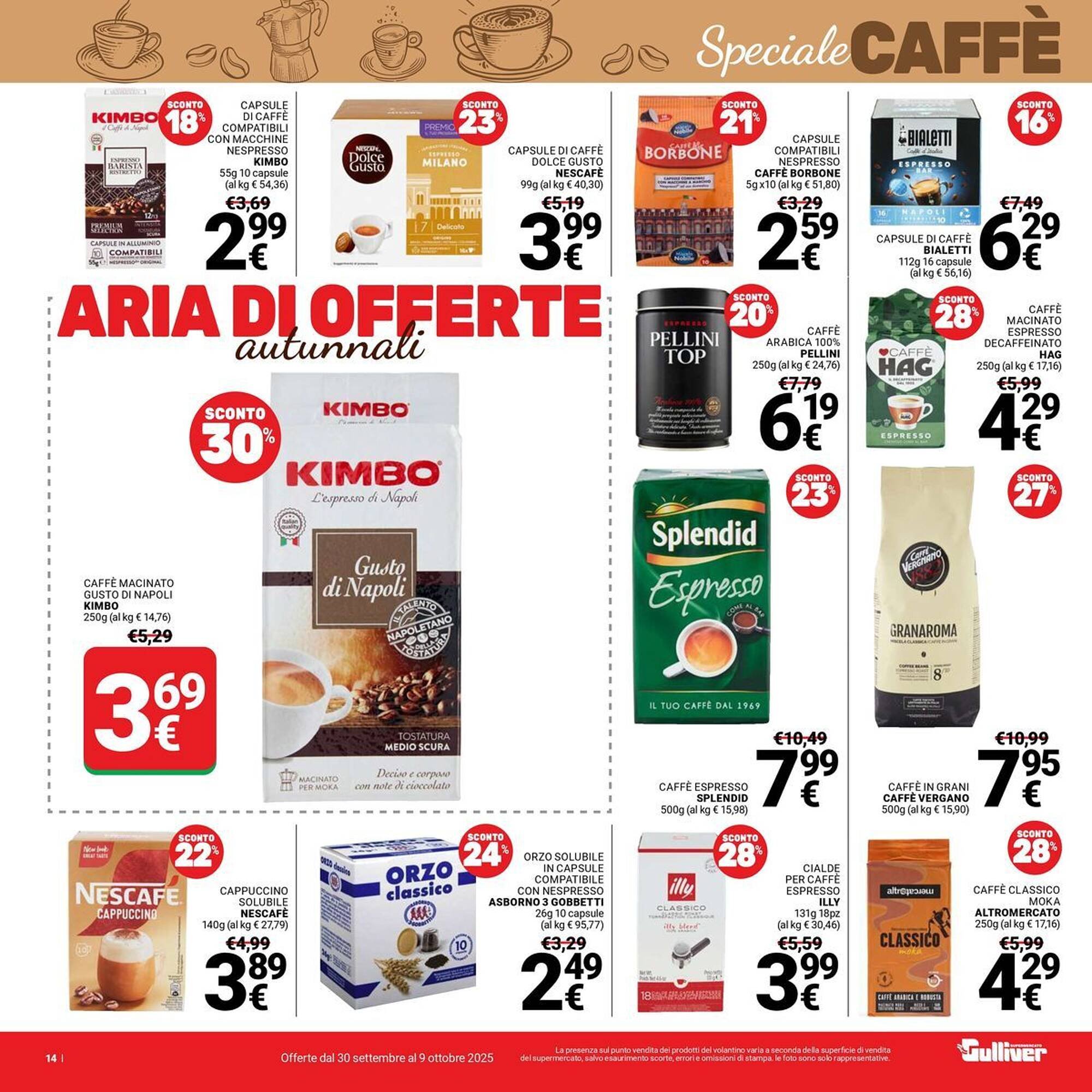 Volantino Supermercati Gulliver (2025-09-30 - 2025-10-09)