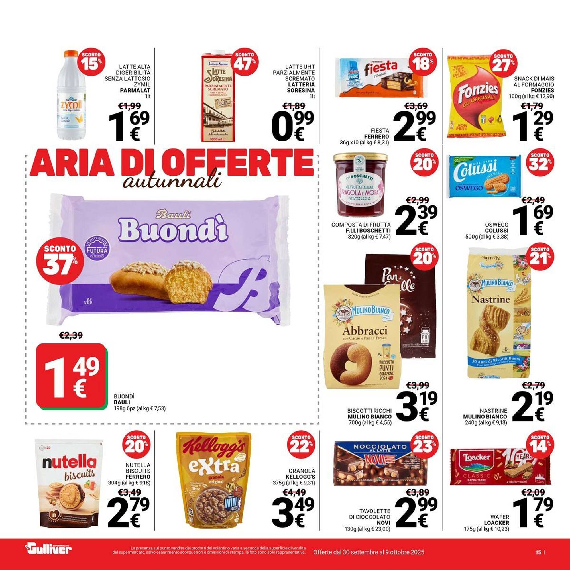 Volantino Supermercati Gulliver (2025-09-30 - 2025-10-09)