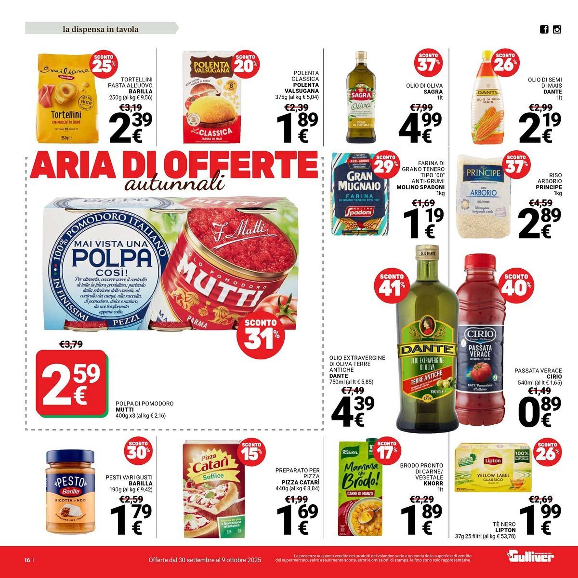 Volantino Supermercati Gulliver (2025-09-30 - 2025-10-09)