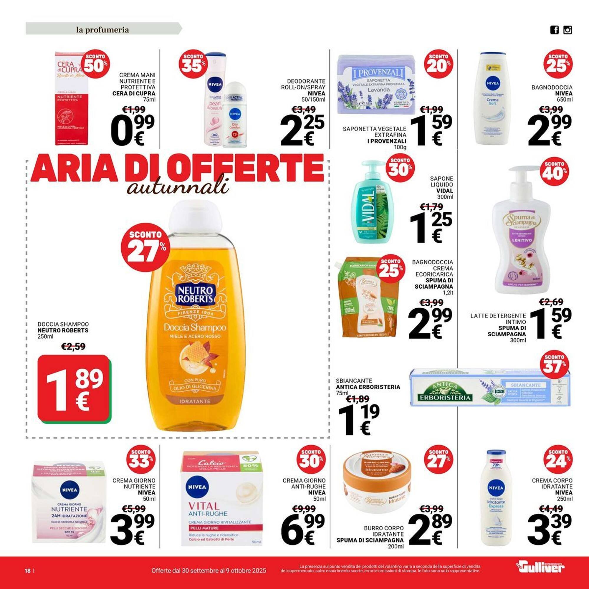 Volantino Supermercati Gulliver (2025-09-30 - 2025-10-09)