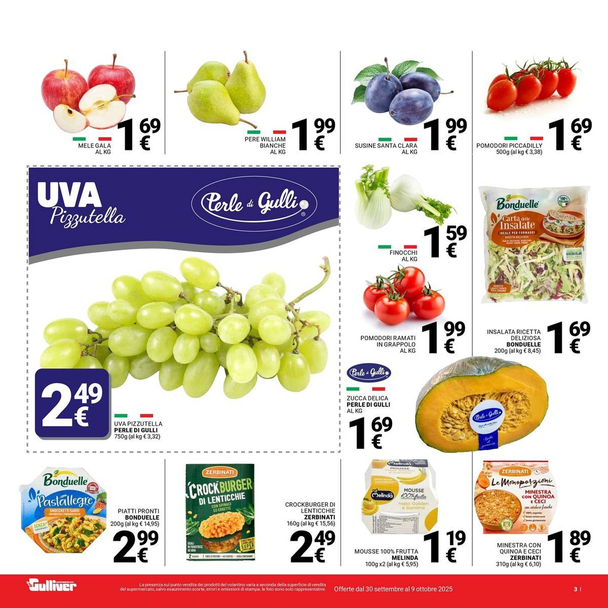 Volantino Supermercati Gulliver (2025-09-30 - 2025-10-09)