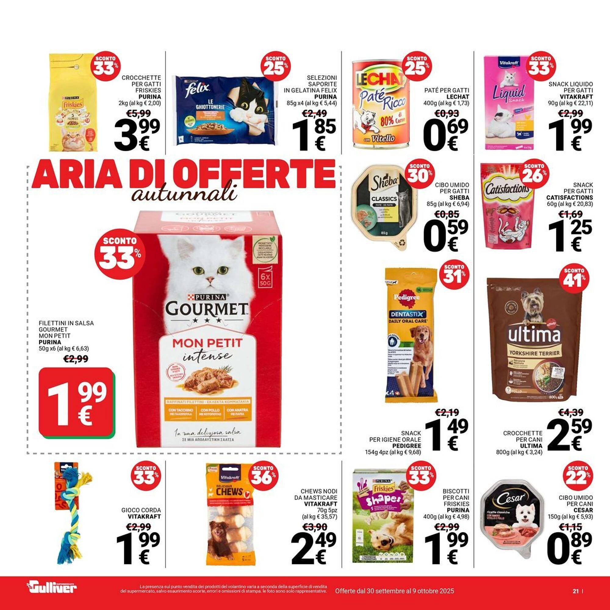 Volantino Supermercati Gulliver (2025-09-30 - 2025-10-09)