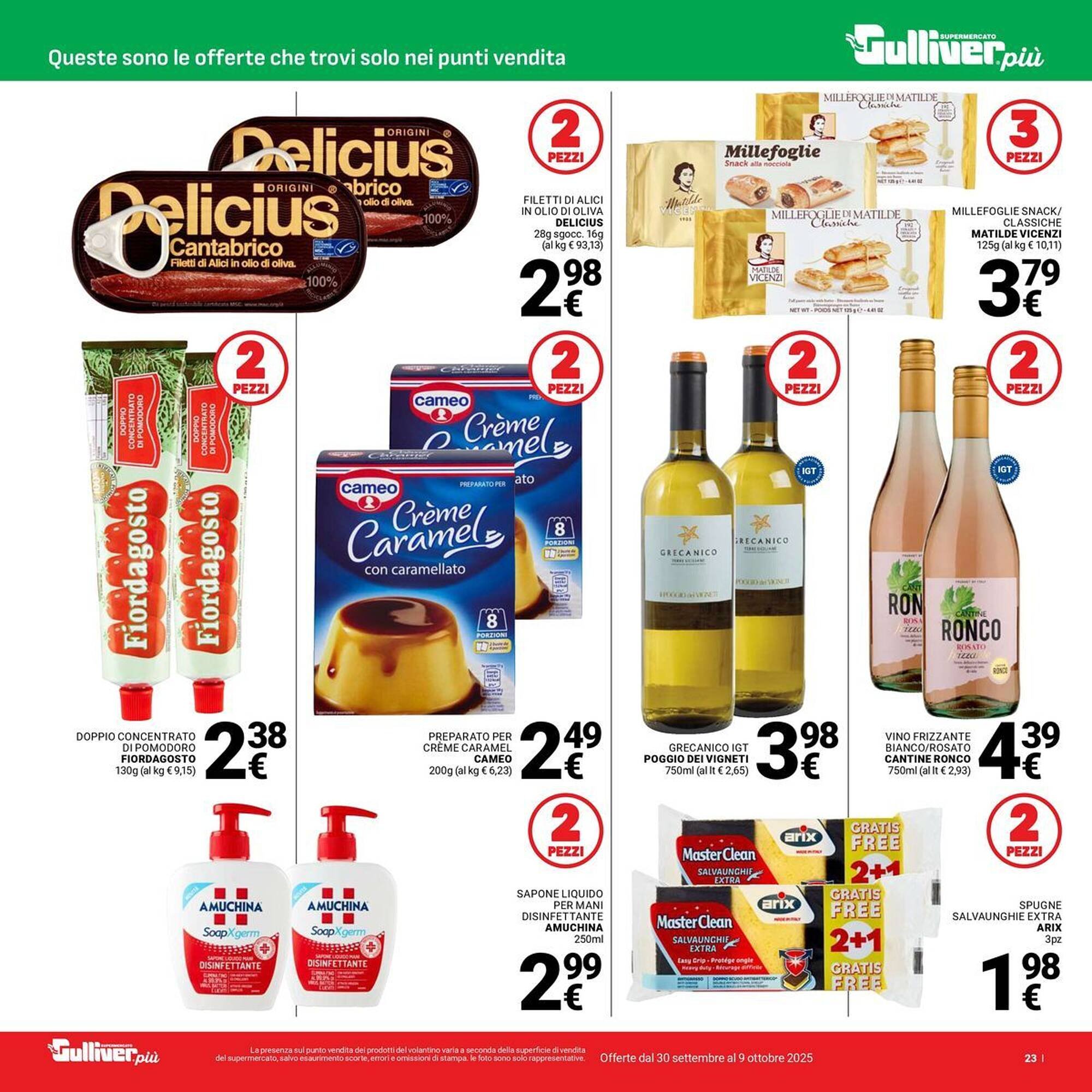 Volantino Supermercati Gulliver (2025-09-30 - 2025-10-09)