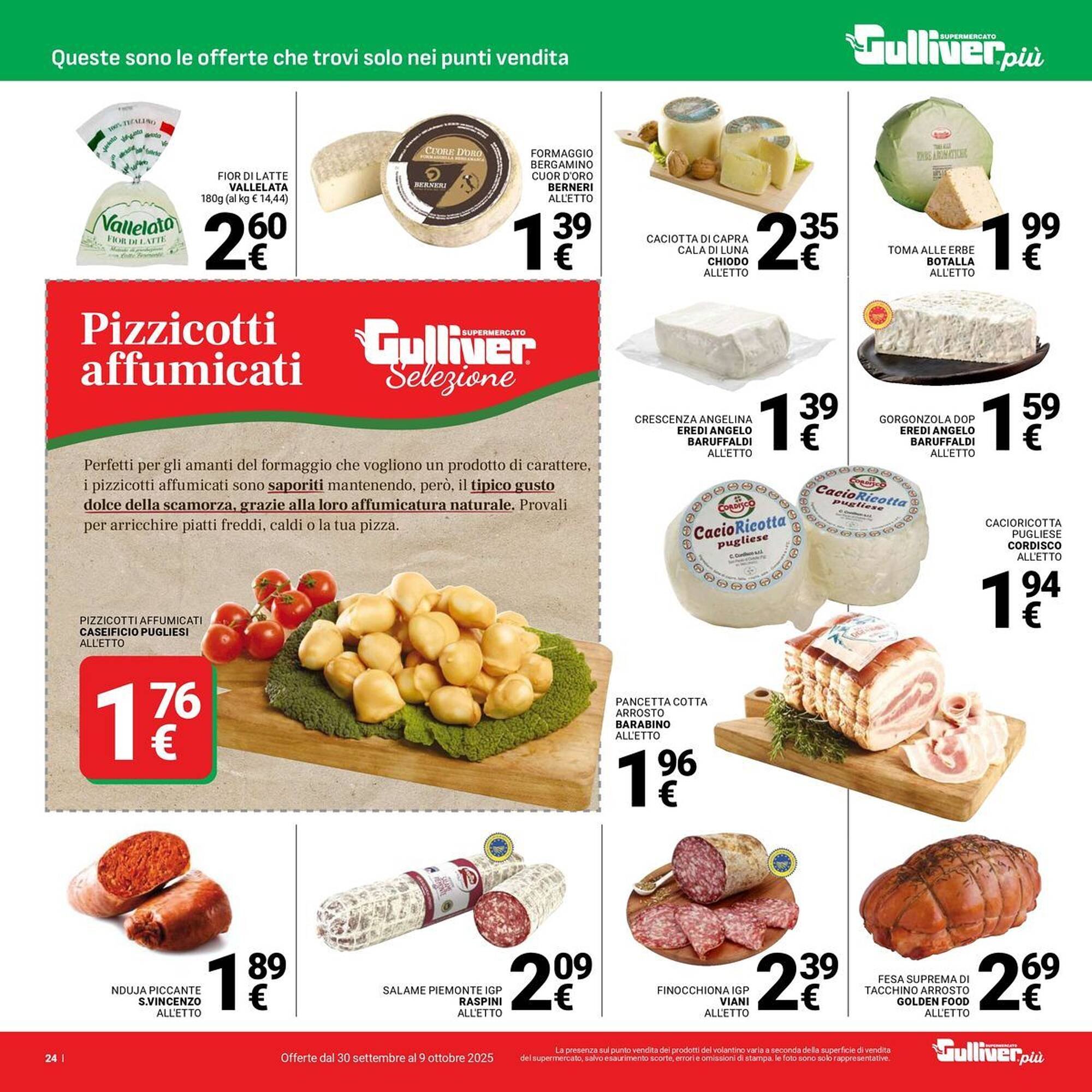 Volantino Supermercati Gulliver (2025-09-30 - 2025-10-09)