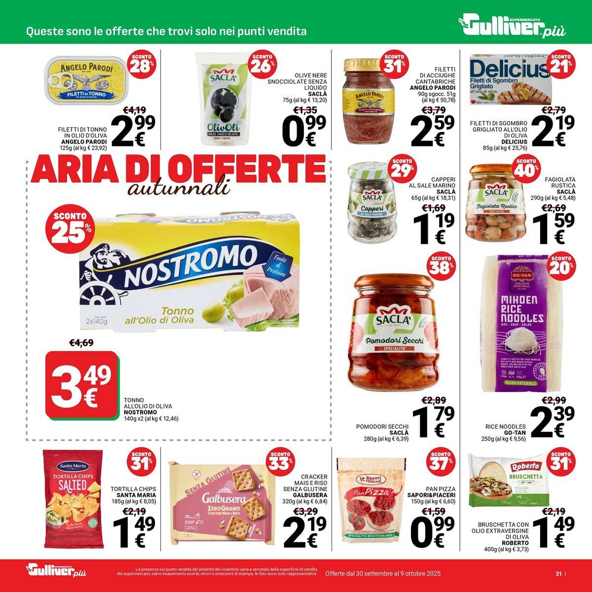 Volantino Supermercati Gulliver (2025-09-30 - 2025-10-09)
