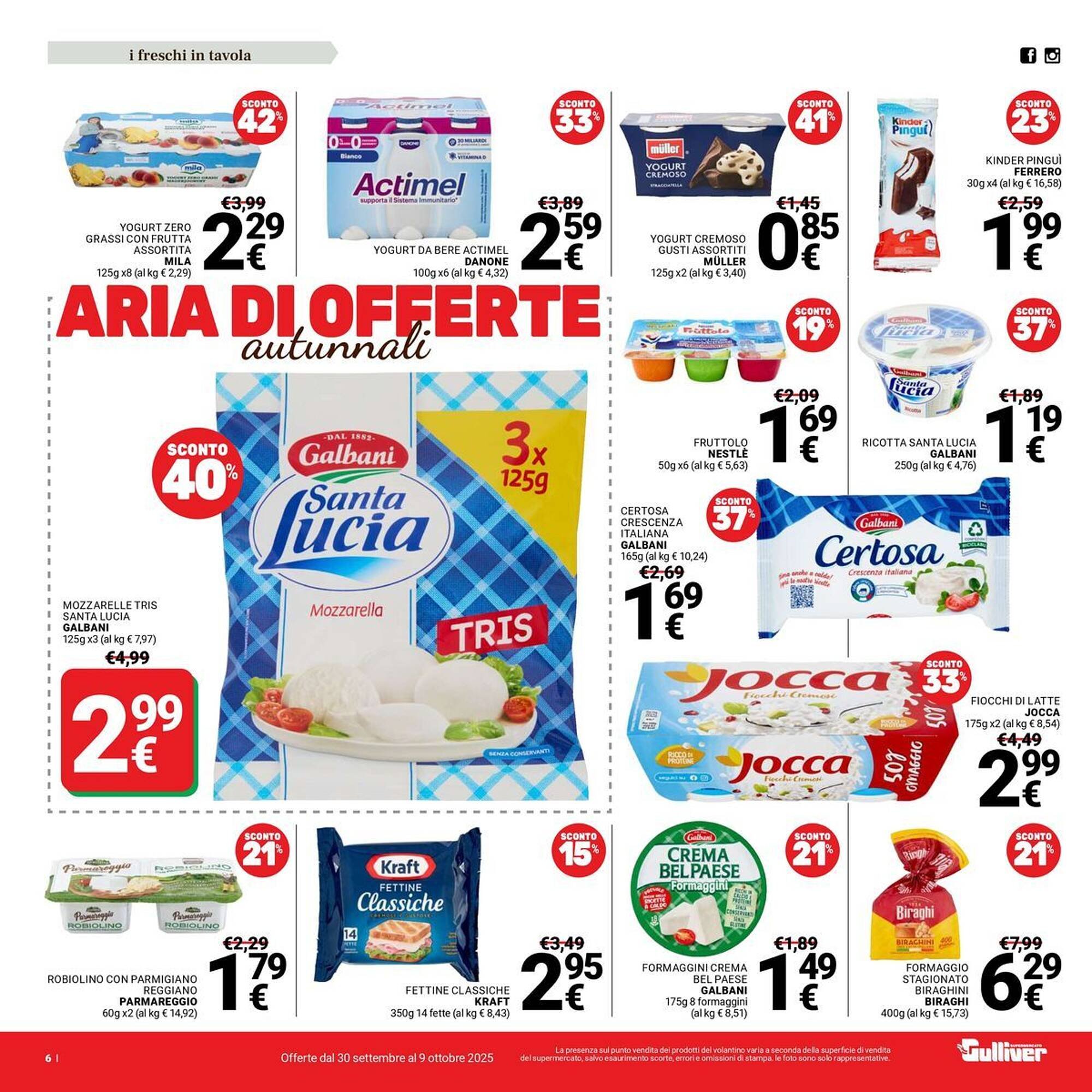 Volantino Supermercati Gulliver (2025-09-30 - 2025-10-09)