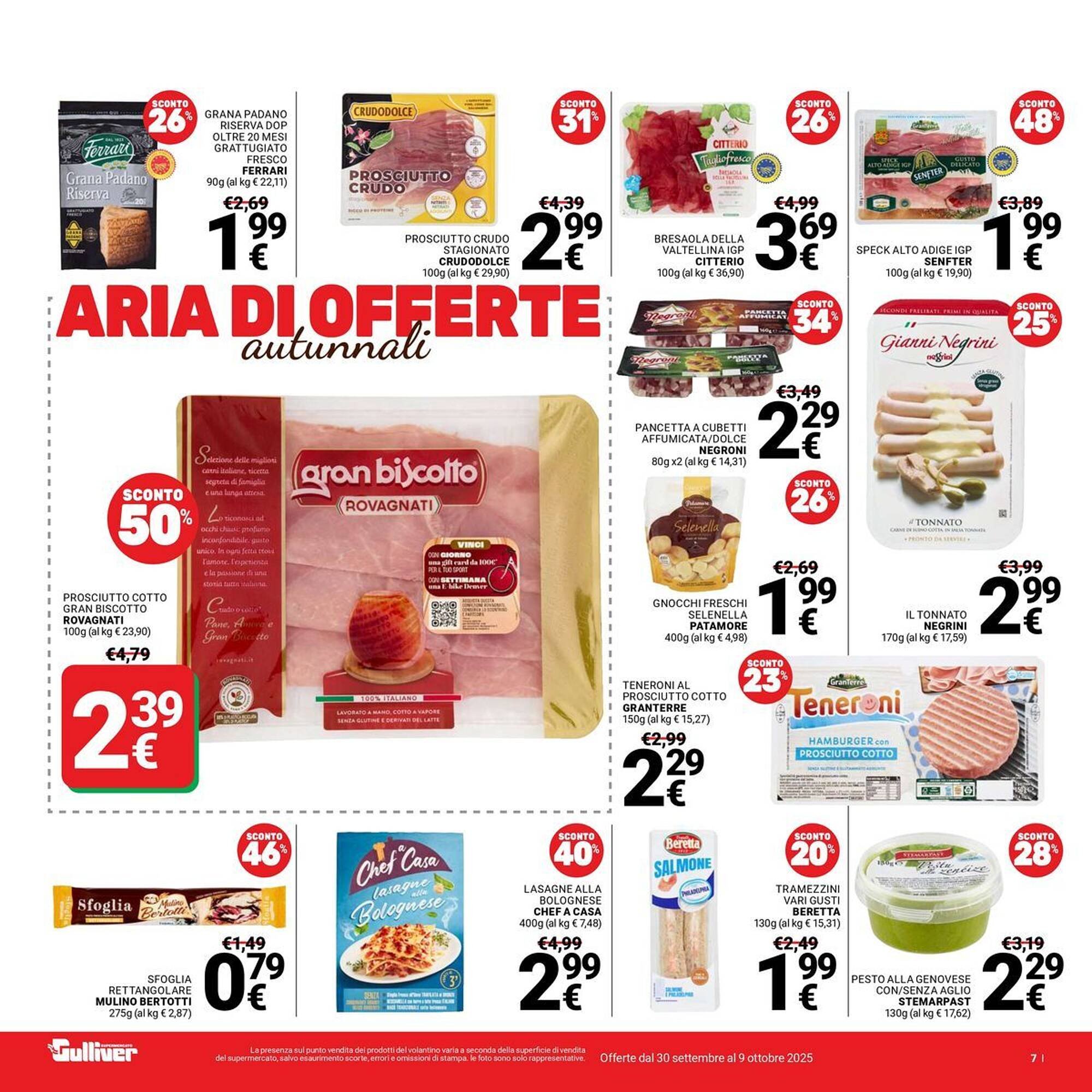 Volantino Supermercati Gulliver (2025-09-30 - 2025-10-09)