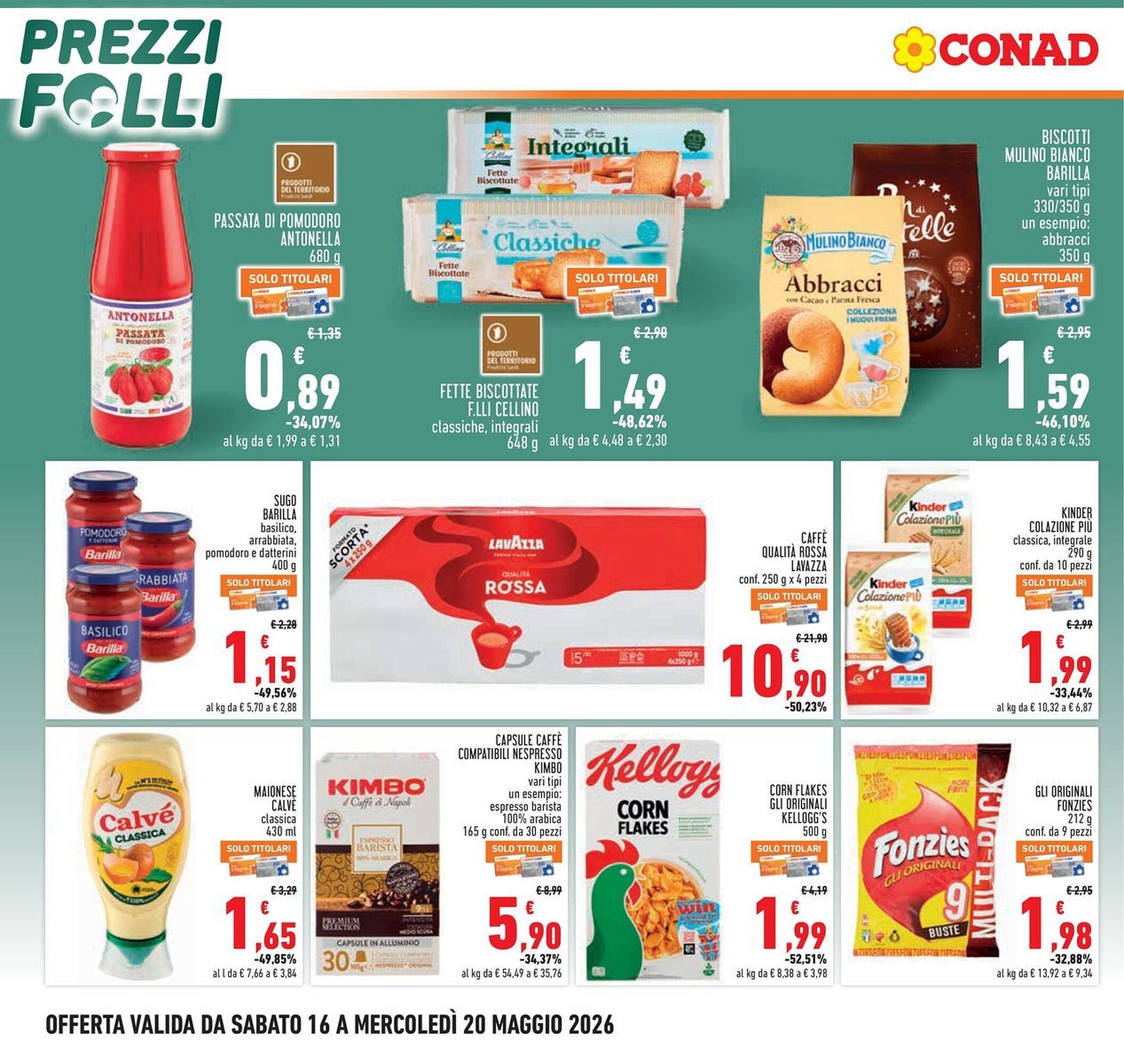 Volantino Conad (2026-05-16 - 2026-05-20)