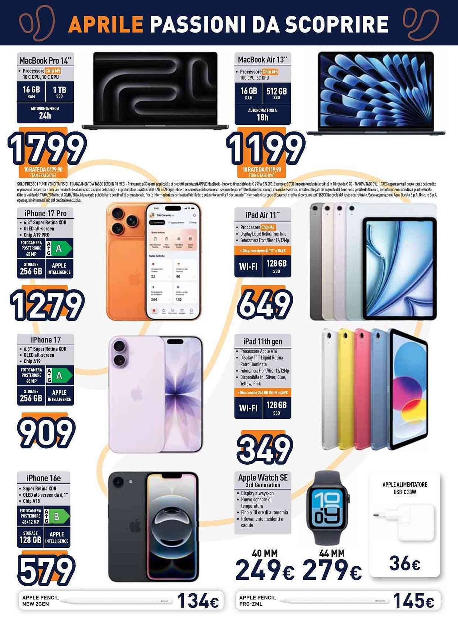 Volantino Unieuro (2026-04-17 - 2026-04-30)