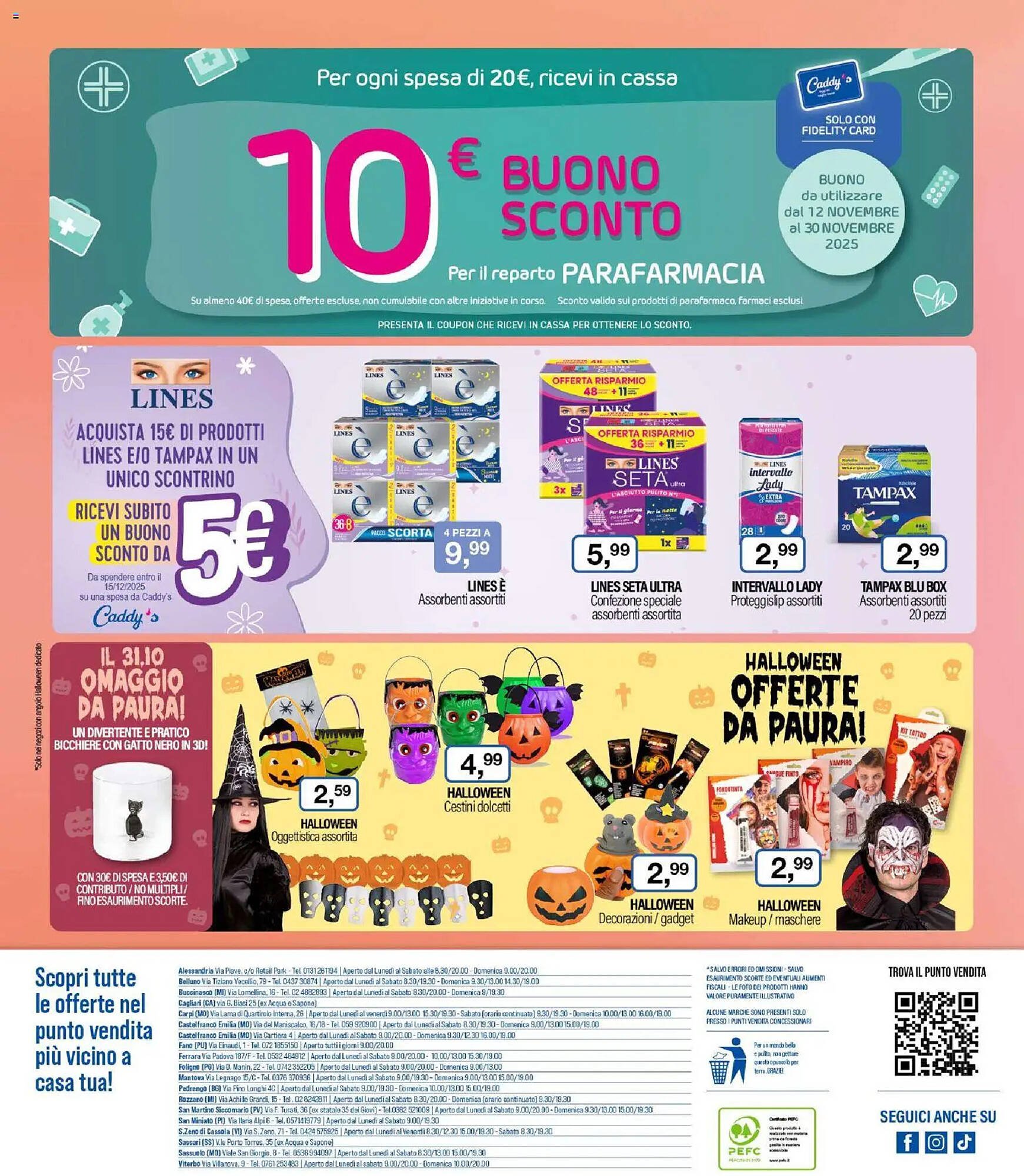 Volantino Caddy&#039;s (2025-10-23 - 2025-11-11)