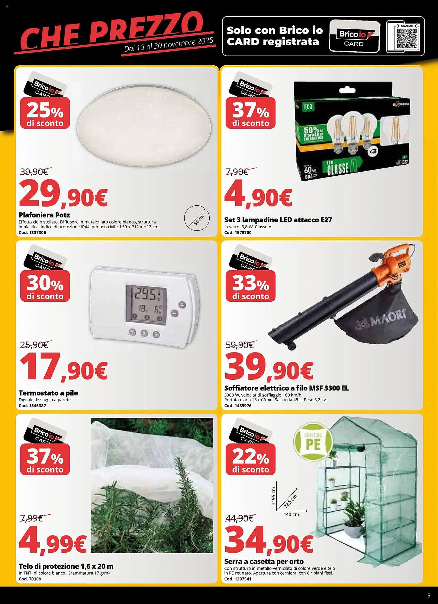 Volantino Brico Io (2025-11-13 - 2025-11-30)
