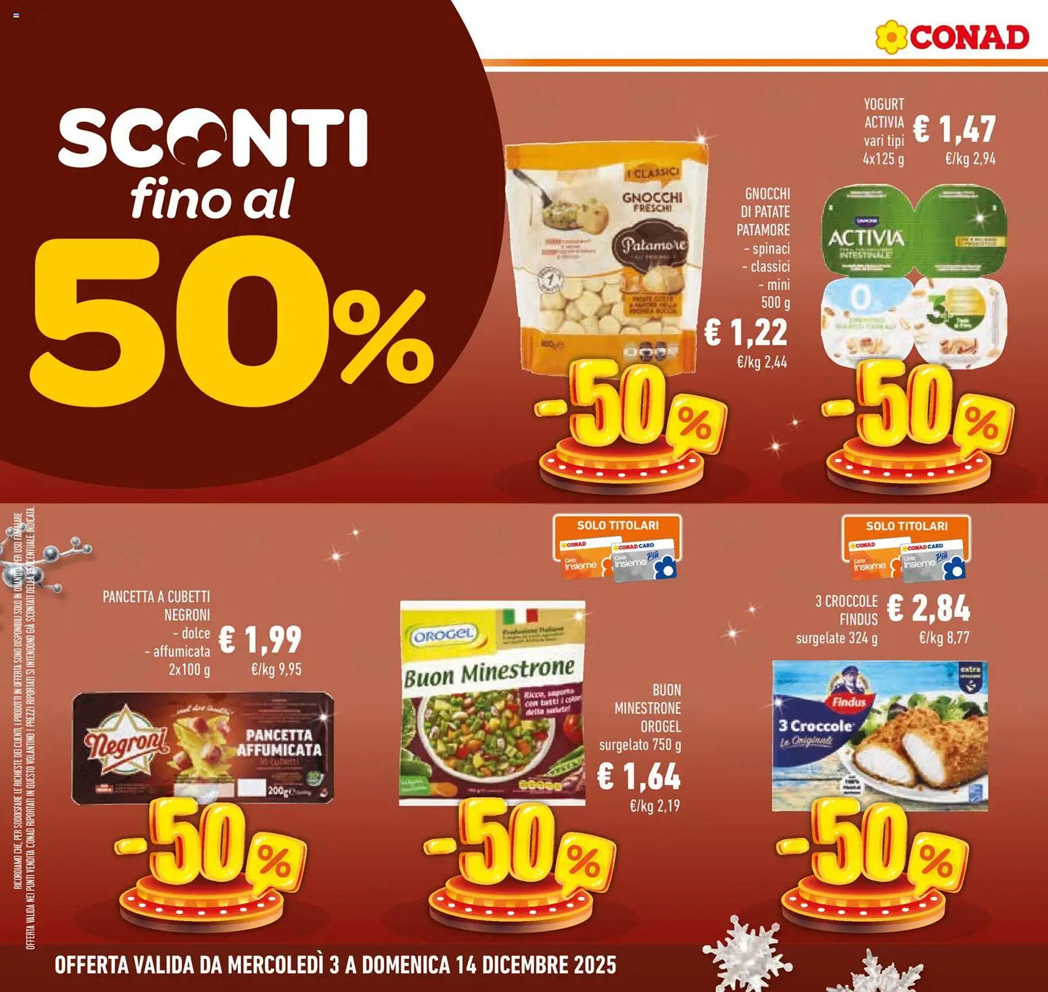 Volantino Conad (2025-12-03 - 2025-12-14)