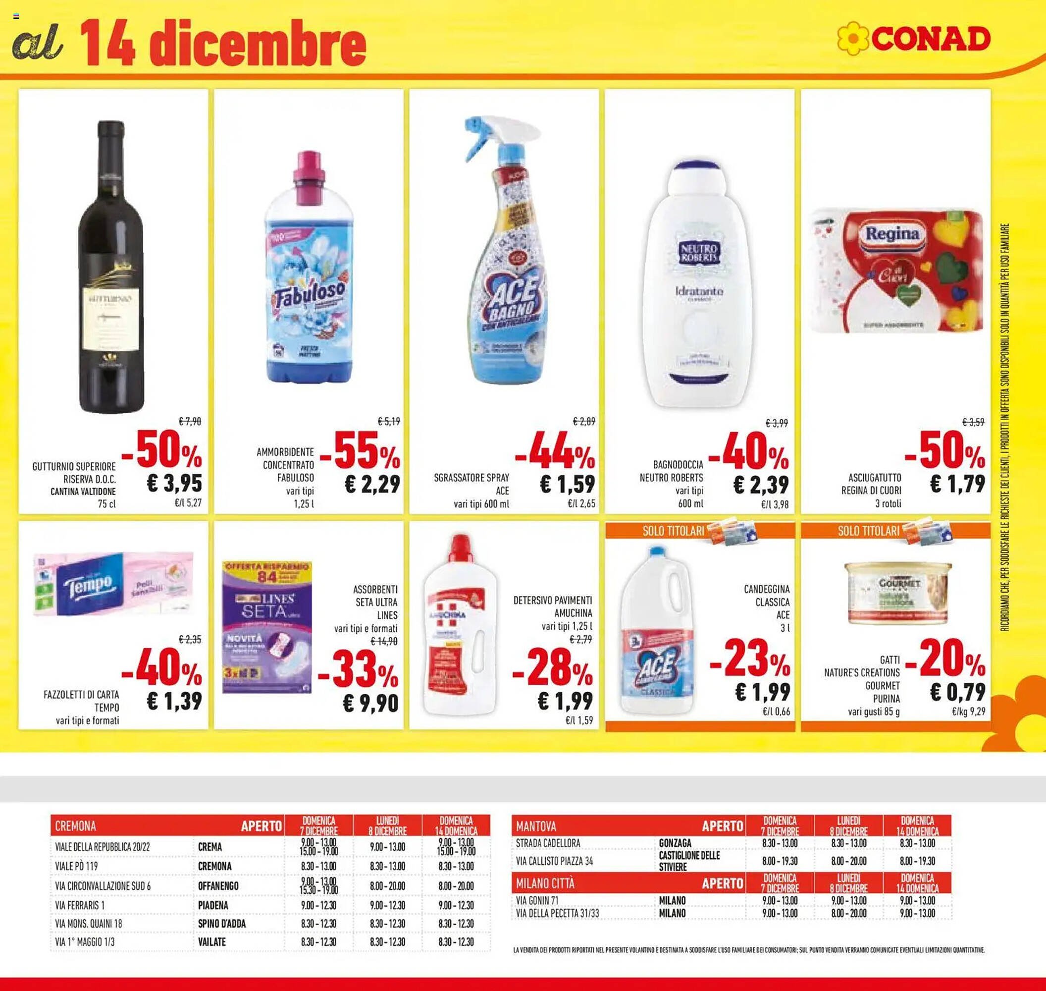 Volantino Conad (2025-12-03 - 2025-12-14)