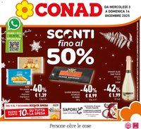 Volantino Conad (2025-12-03 - 2025-12-14)