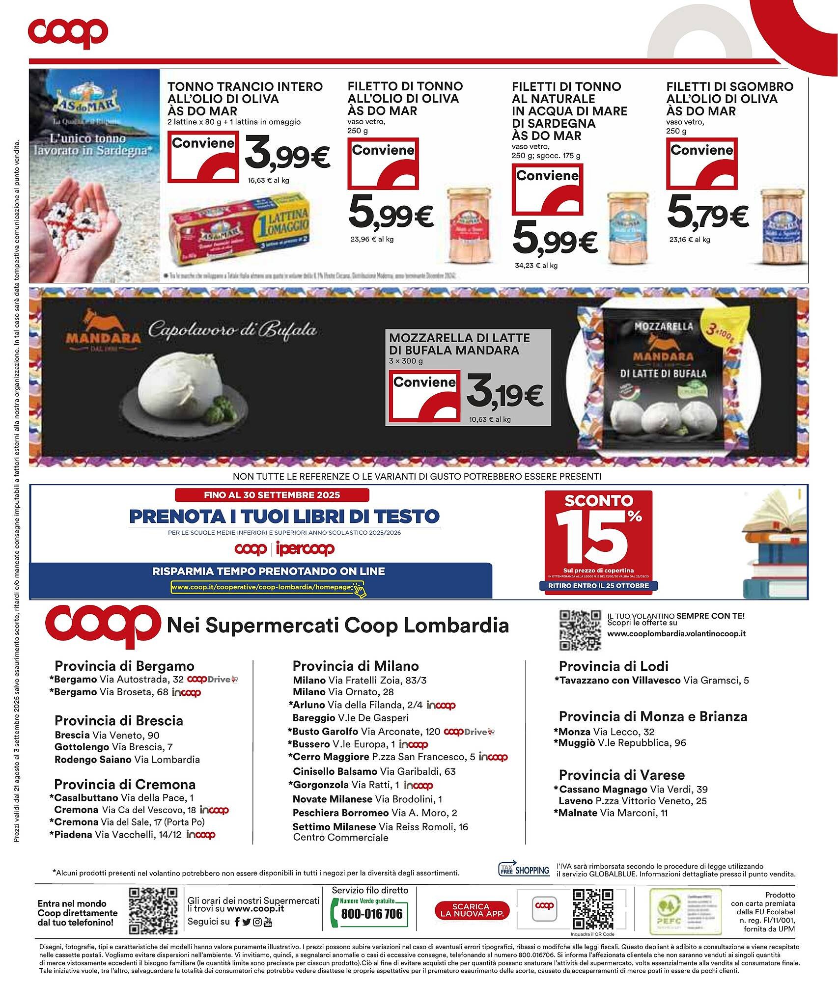 Volantino Coop (2025-08-21 - 2025-09-03)