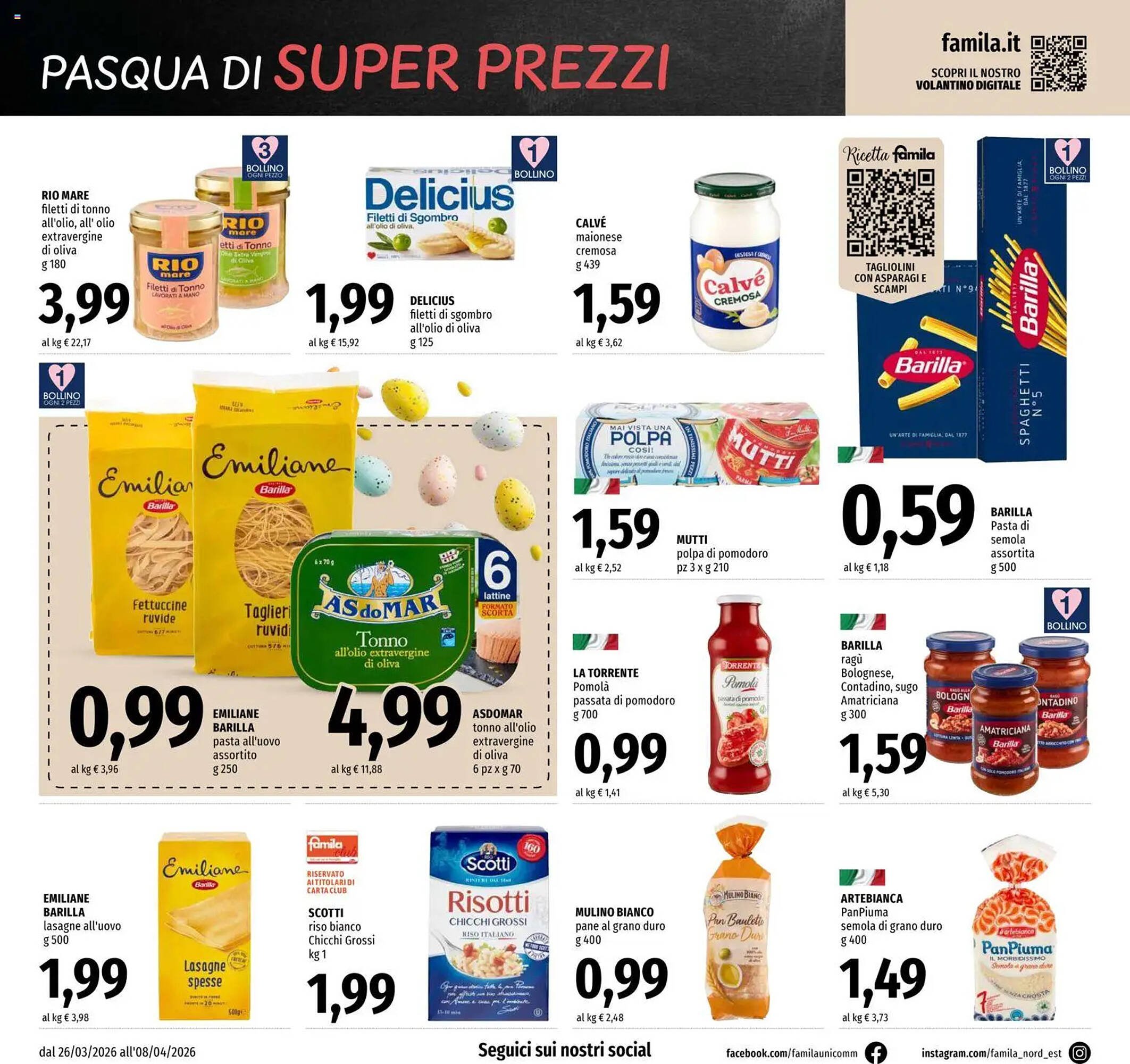 Volantino Famila (2026-03-26 - 2026-04-08)