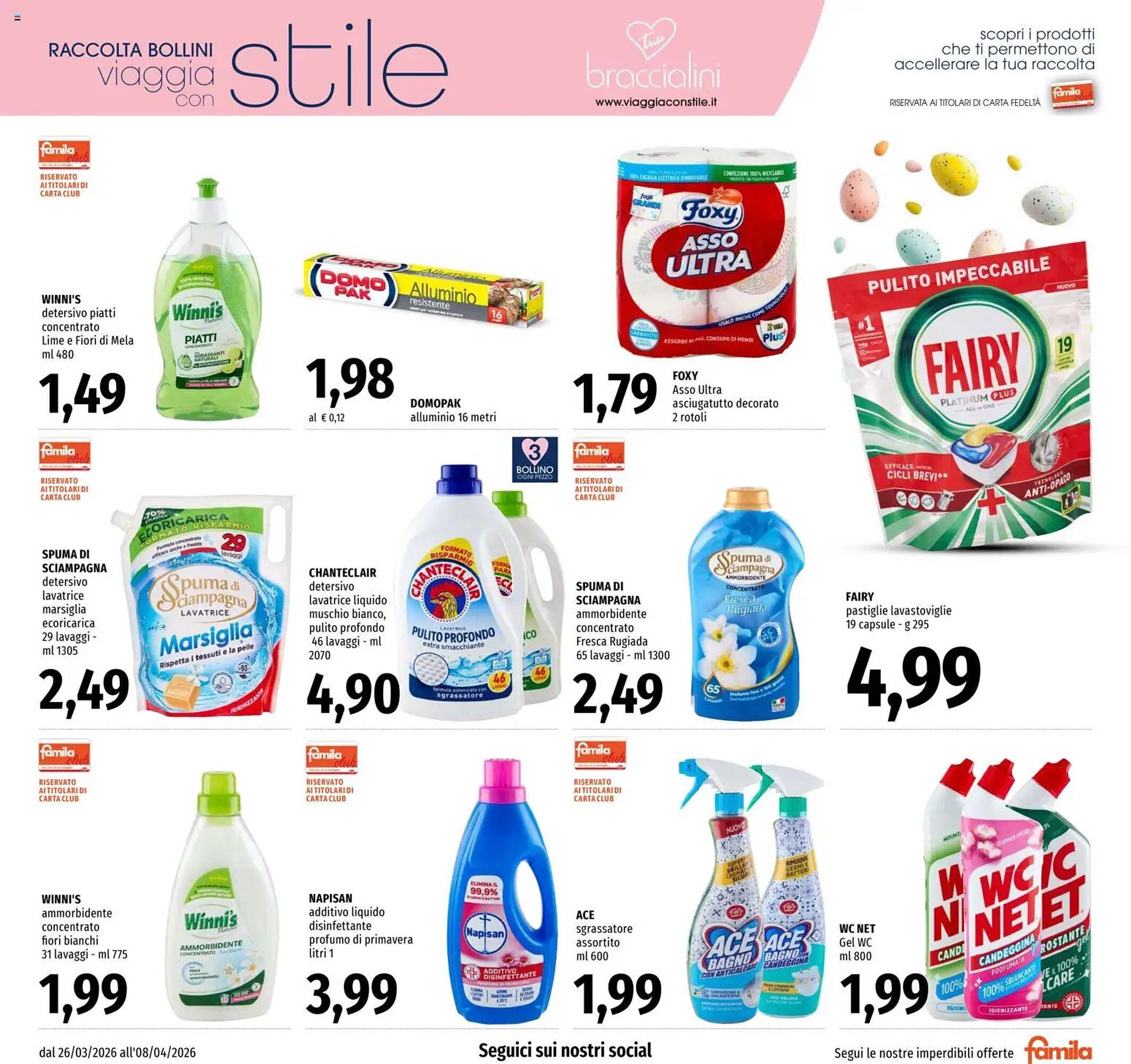 Volantino Famila (2026-03-26 - 2026-04-08)