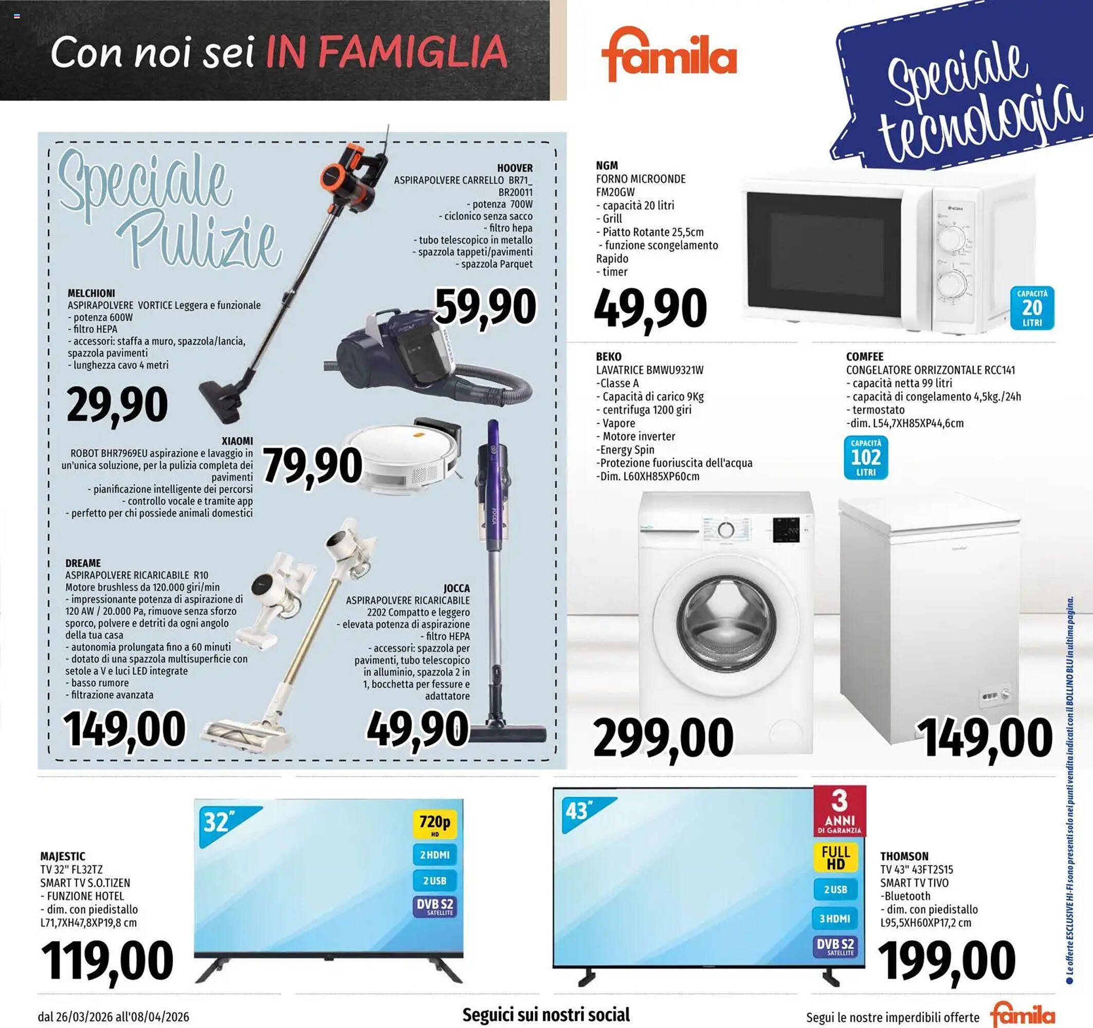 Volantino Famila (2026-03-26 - 2026-04-08)