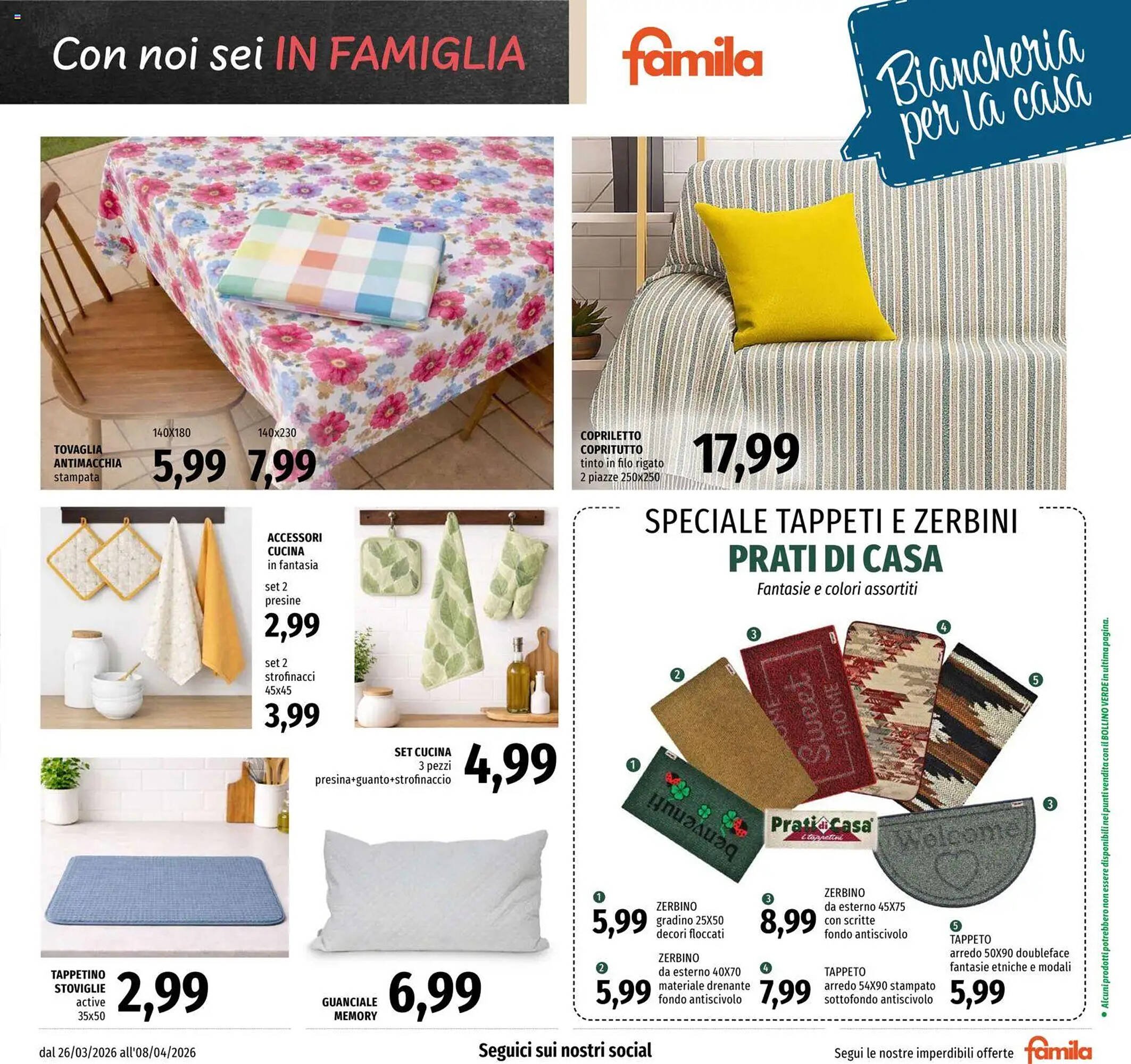 Volantino Famila (2026-03-26 - 2026-04-08)