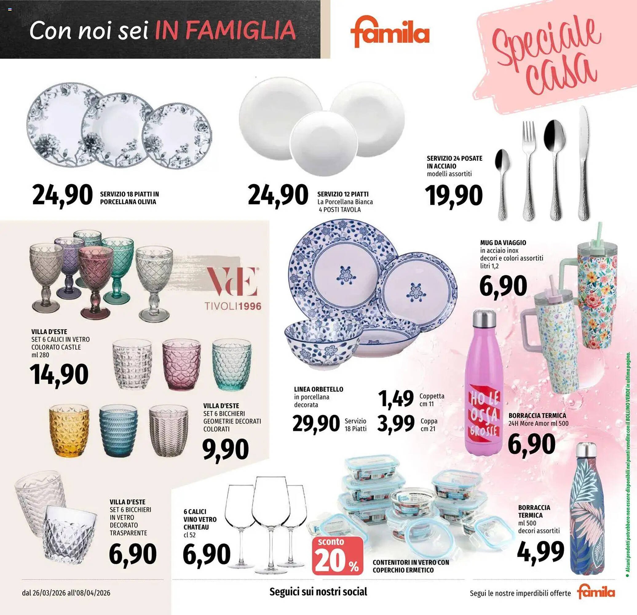Volantino Famila (2026-03-26 - 2026-04-08)