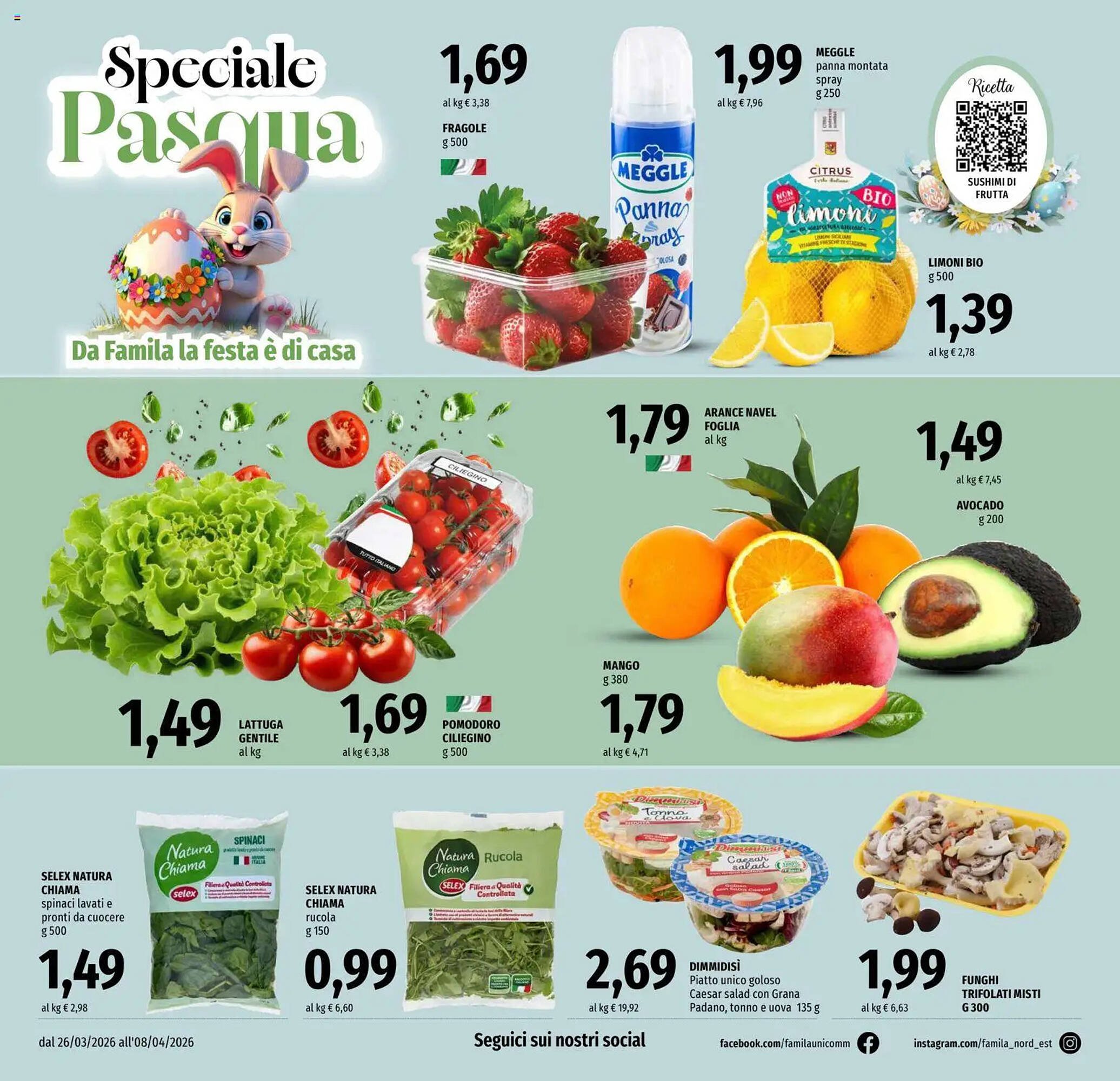 Volantino Famila (2026-03-26 - 2026-04-08)