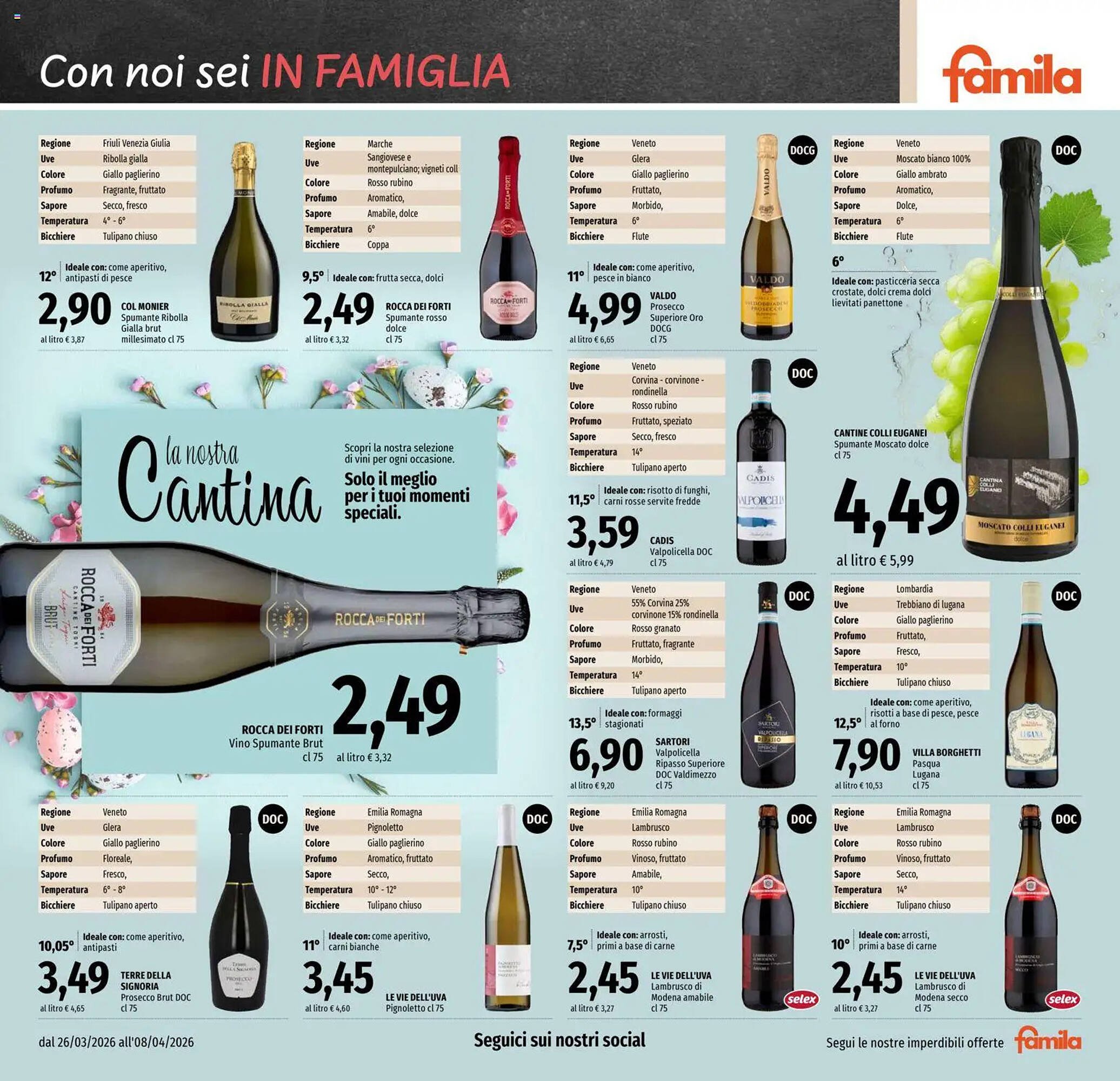 Volantino Famila (2026-03-26 - 2026-04-08)