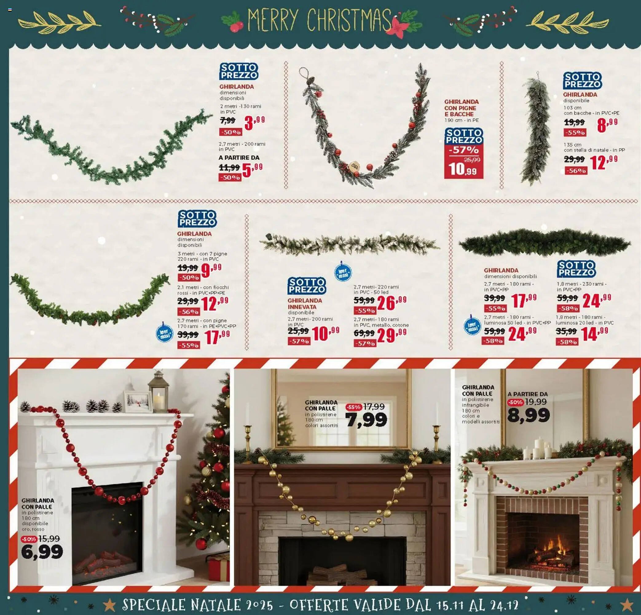 Volantino Happy Casa (2025-11-15 - 2025-12-24)