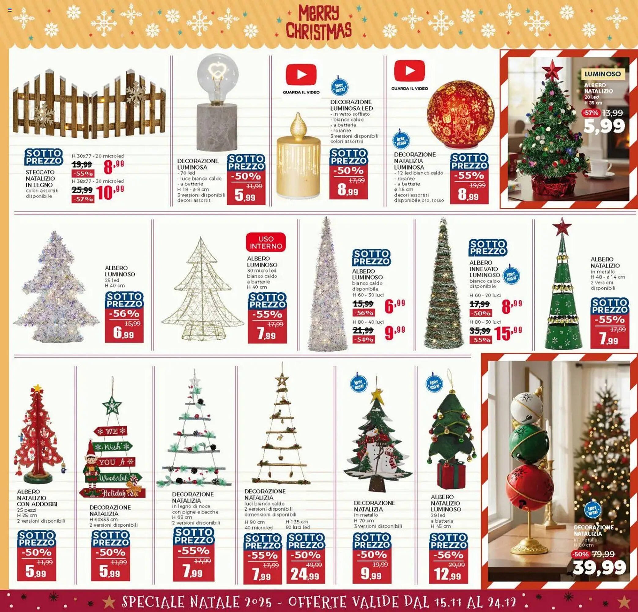 Volantino Happy Casa (2025-11-15 - 2025-12-24)