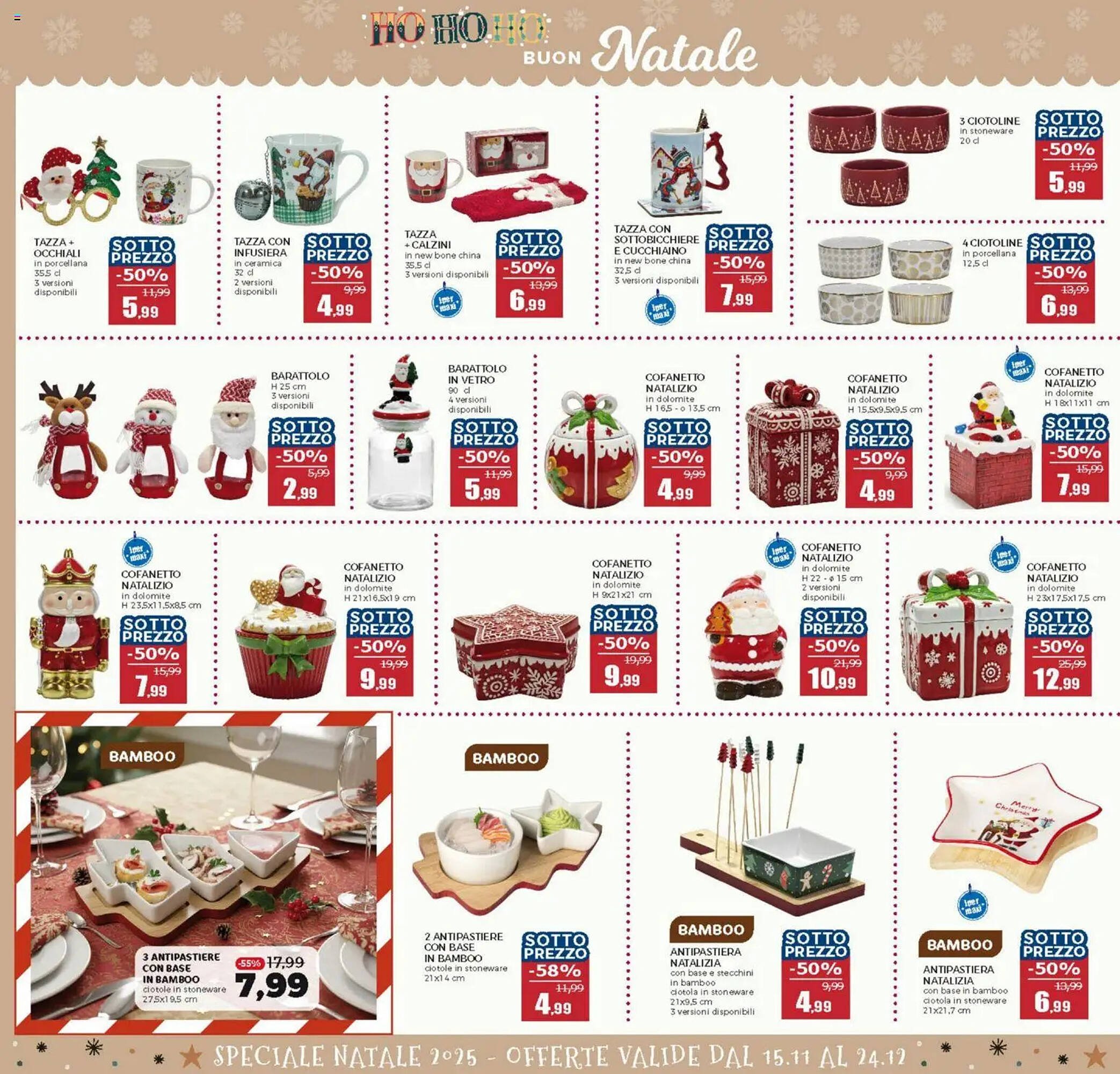 Volantino Happy Casa (2025-11-15 - 2025-12-24)