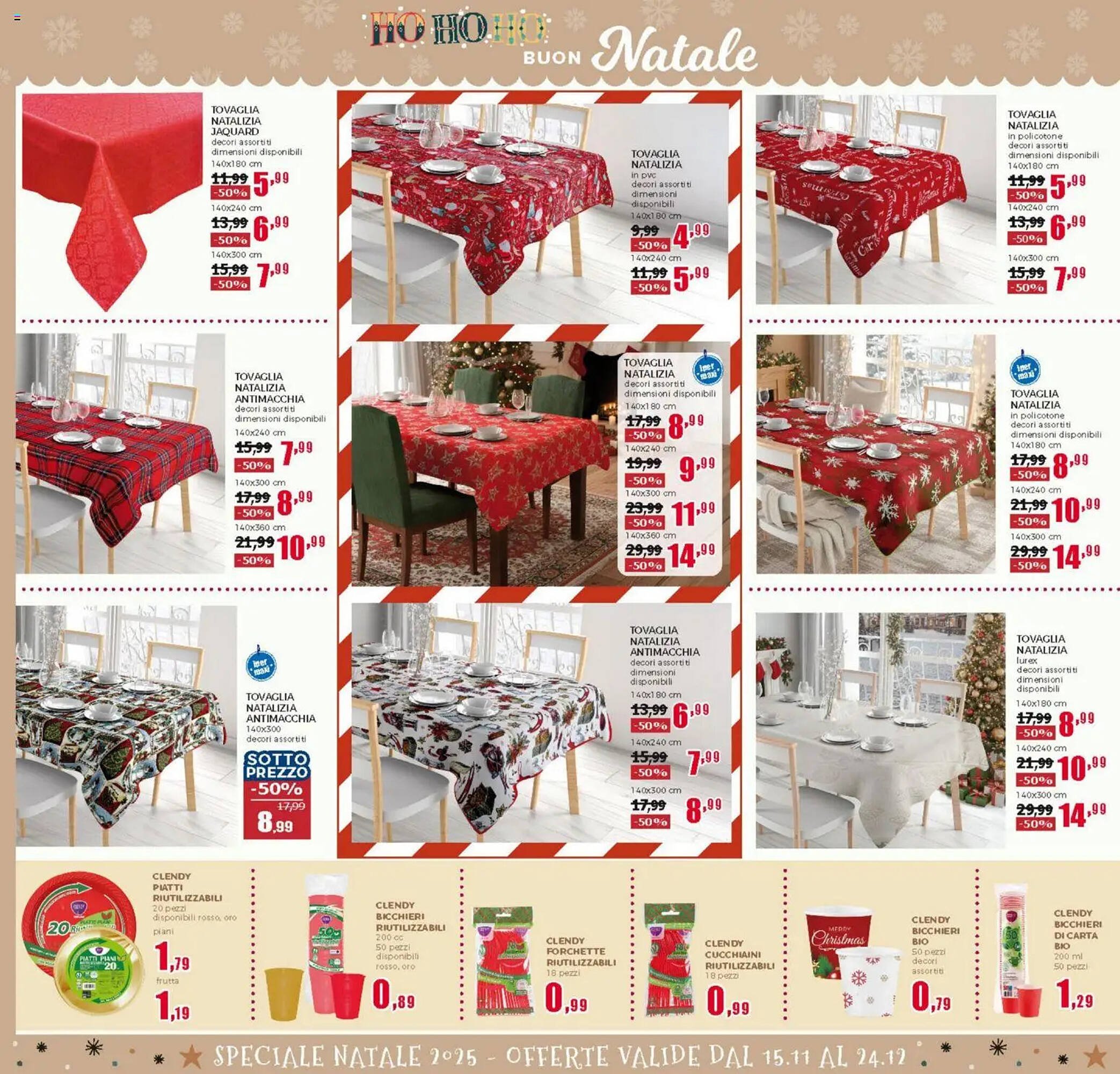 Volantino Happy Casa (2025-11-15 - 2025-12-24)