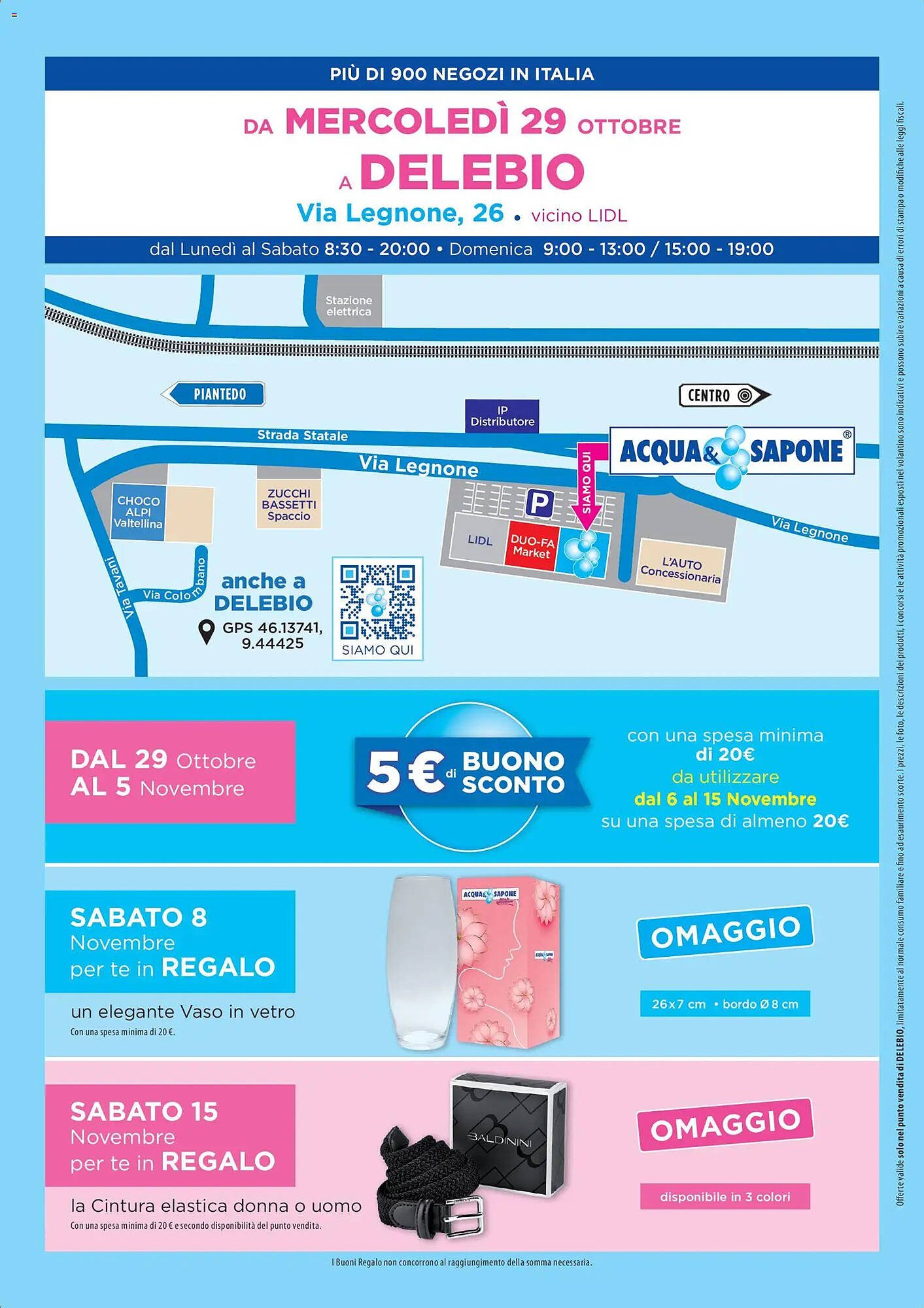 Volantino Acqua &amp; Sapone (2025-10-29 - 2025-11-16)