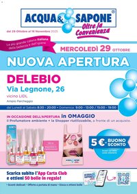 Volantino Acqua &amp; Sapone (2025-10-29 - 2025-11-16)