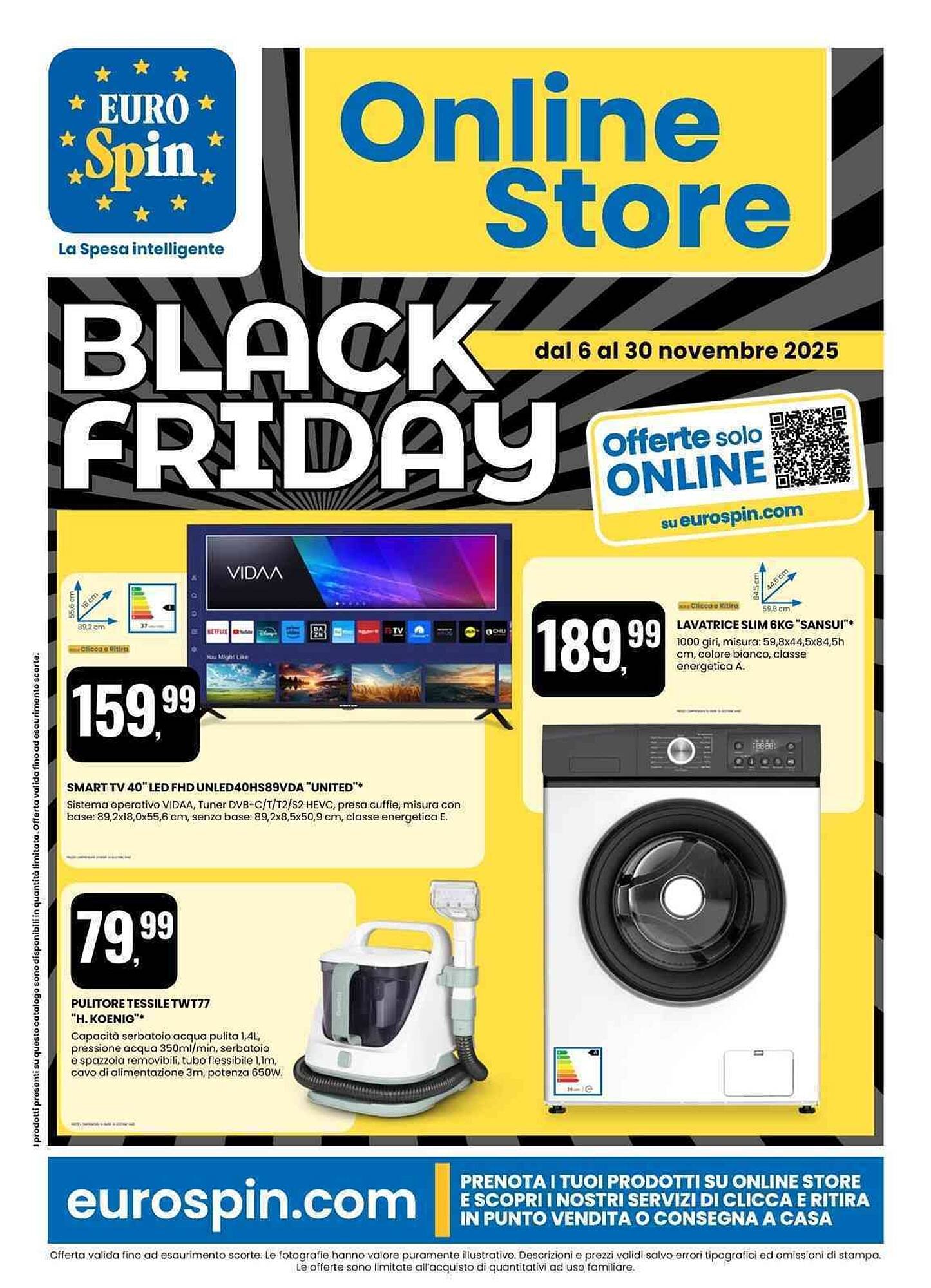 Volantino Eurospin (2025-11-13 - 2025-11-30)