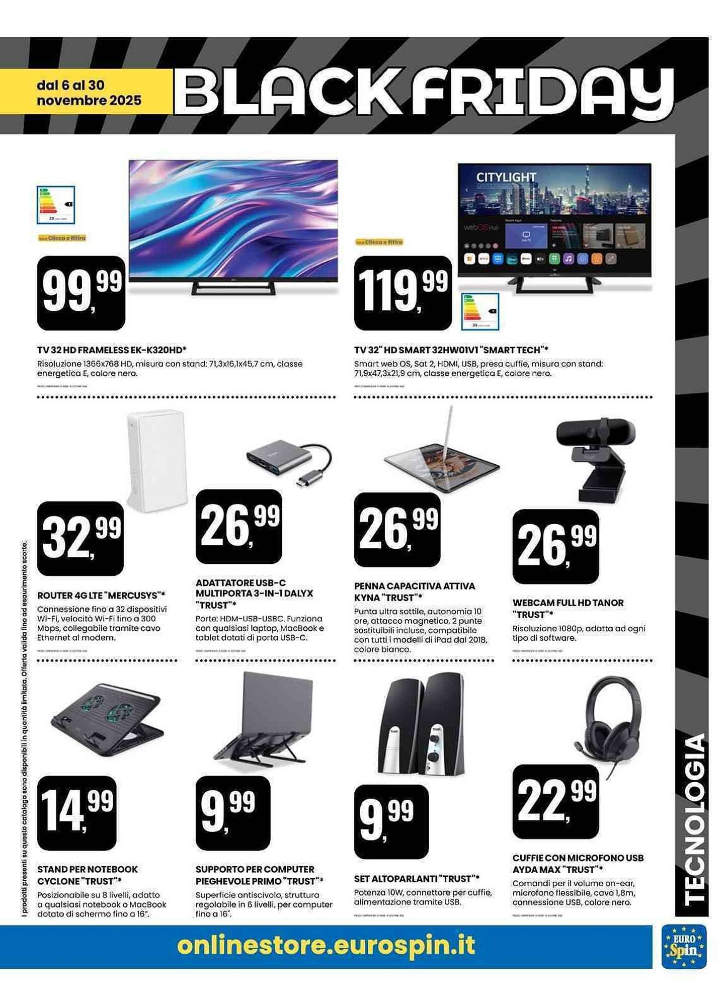 Volantino Eurospin (2025-11-13 - 2025-11-30)