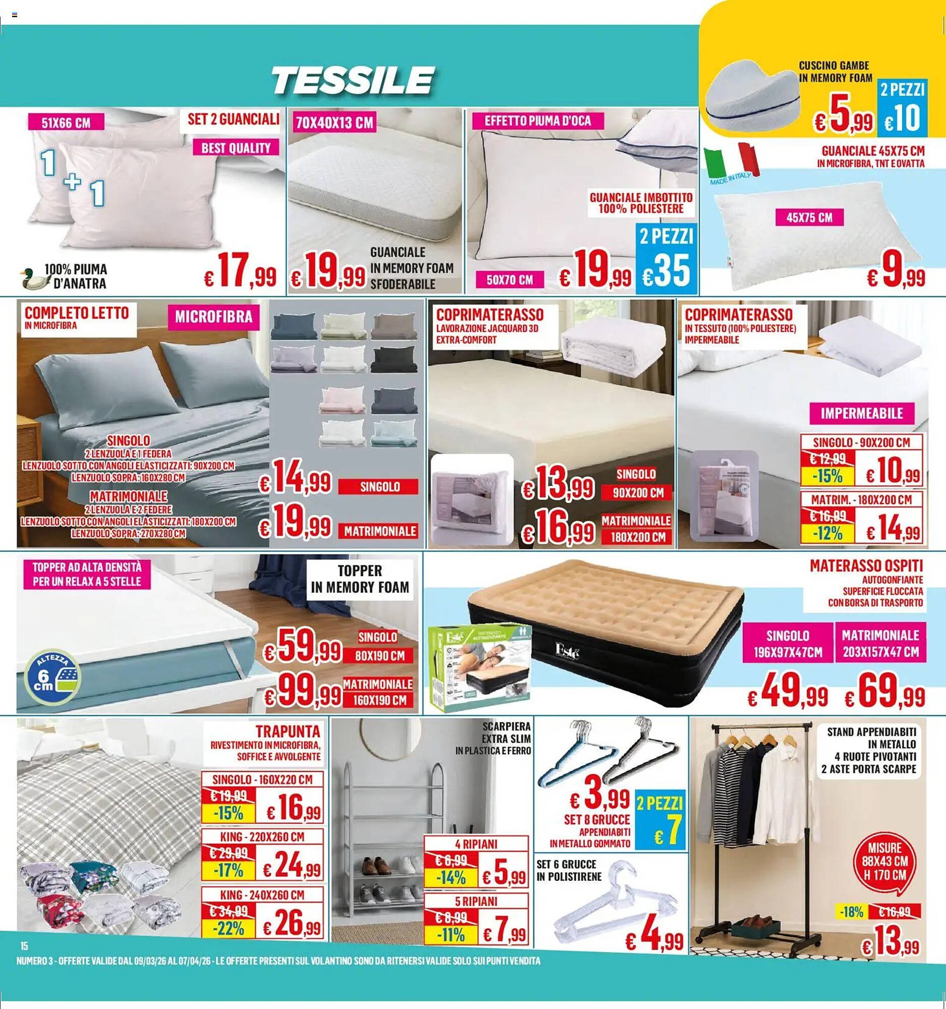 Volantino Satur (2026-03-09 - 2026-04-07)